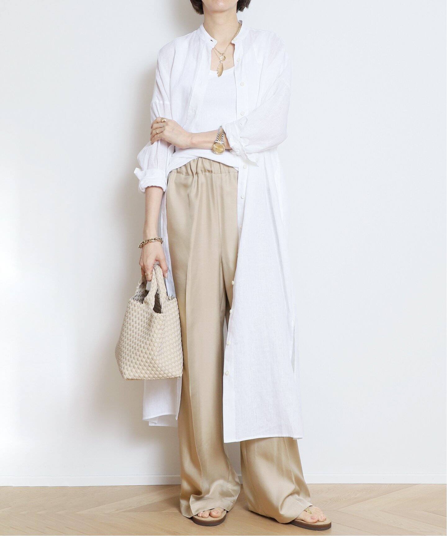 Linen ワンピース（ワンピース）｜MUSE de Deuxieme Classe（ミューズ  