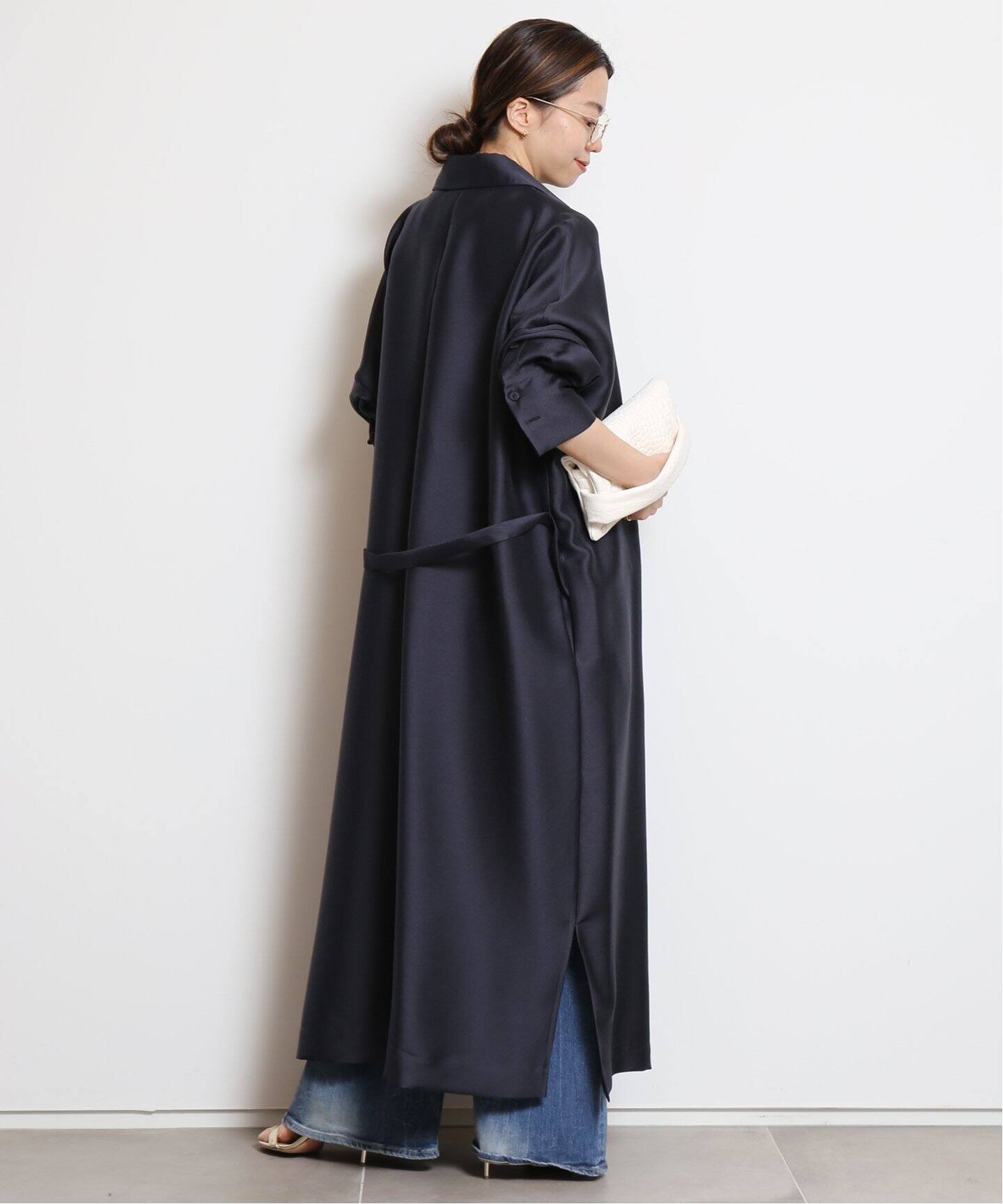 edit & co./エディット アンド コー】Organdie Double cross shirts  