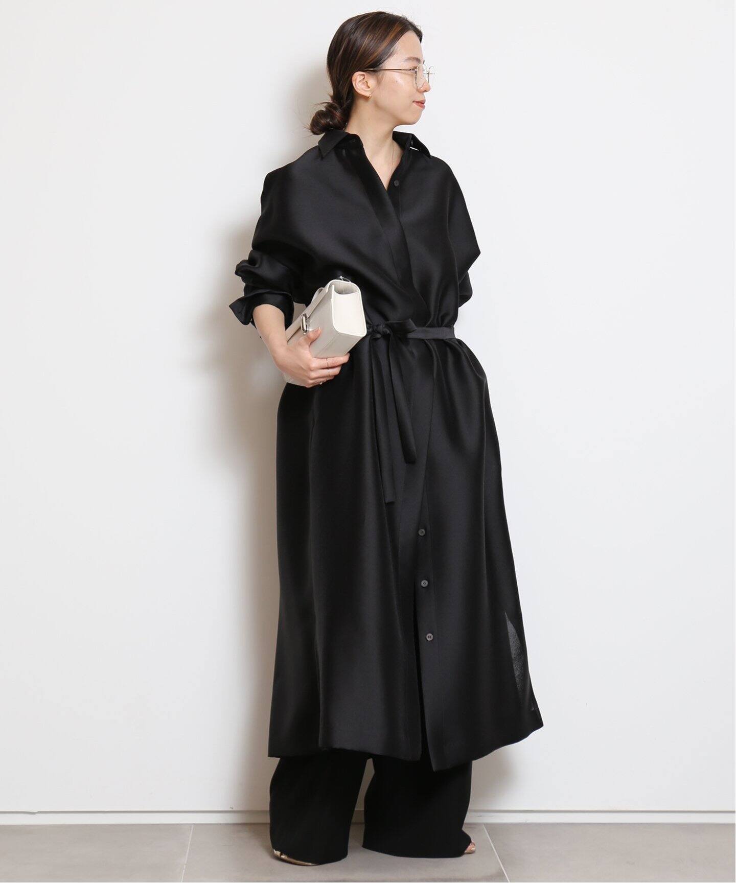 edit & co./エディット アンド コー】Organdie Double cross shirts  