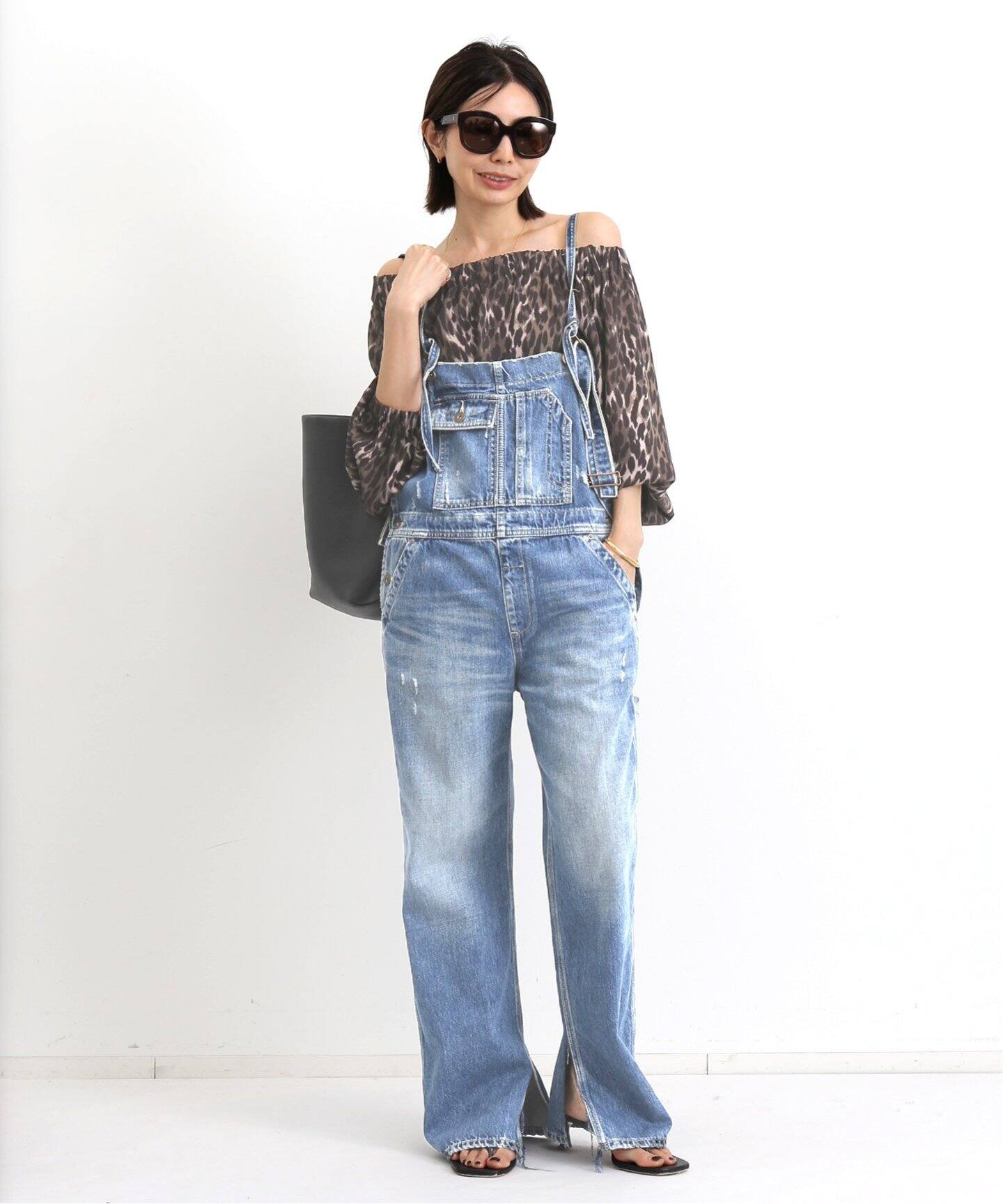 Denim Over All（サロペット／オーバーオール）｜L