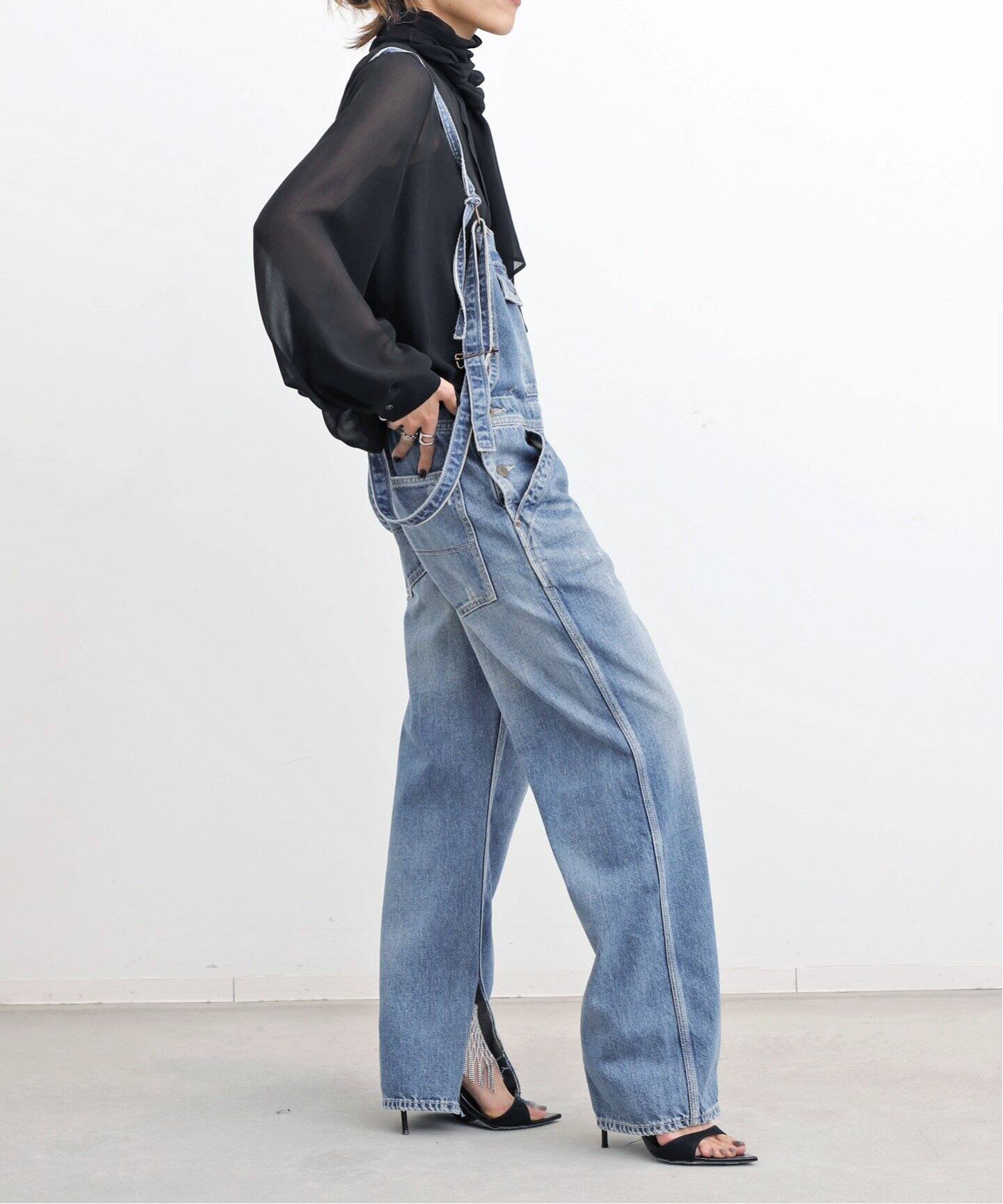 Denim Over All（サロペット／オーバーオール）｜L