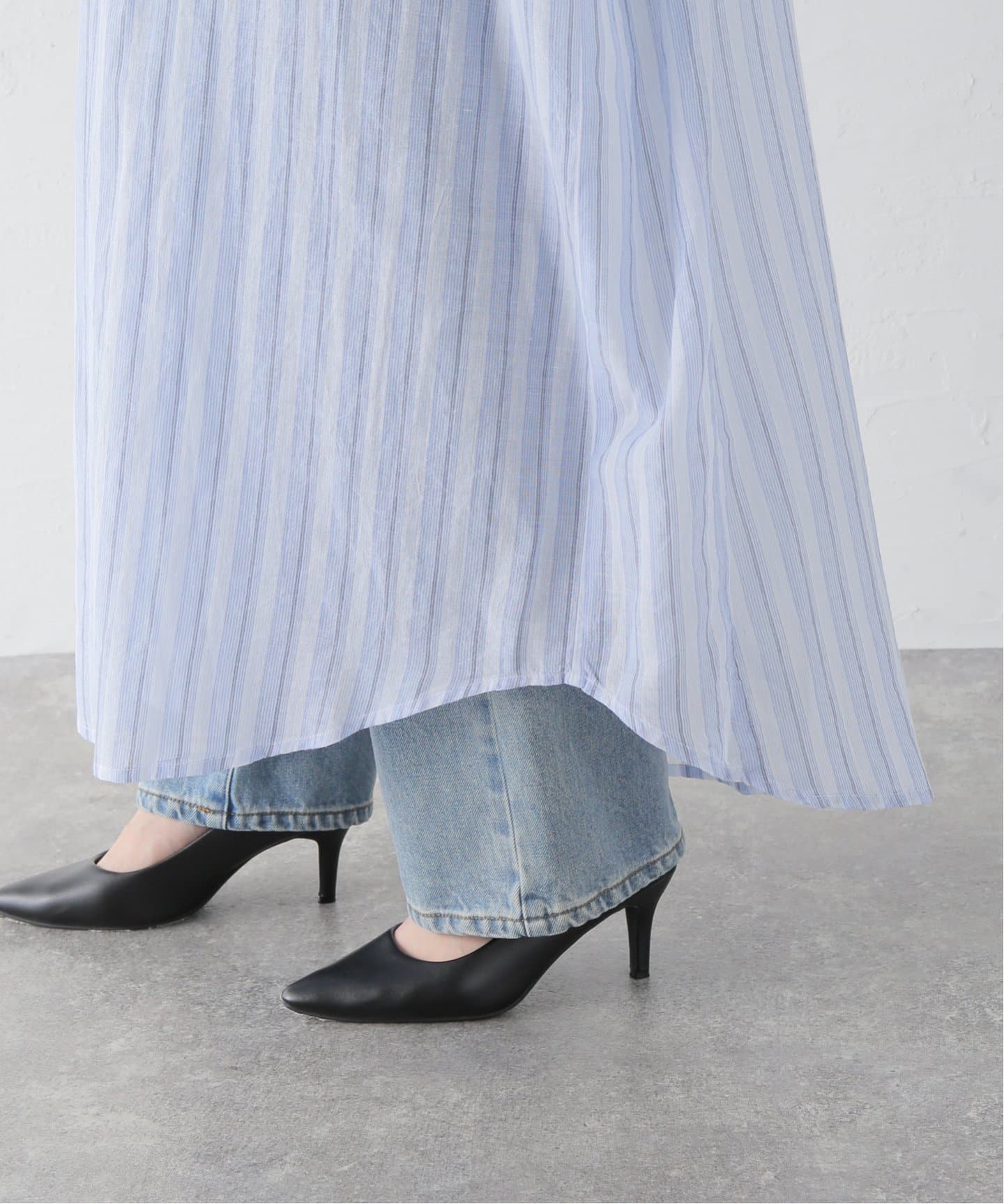 GOOD GRIEF!/グッドグリーフ】 STRIPE COTTON DRESS（シャツ