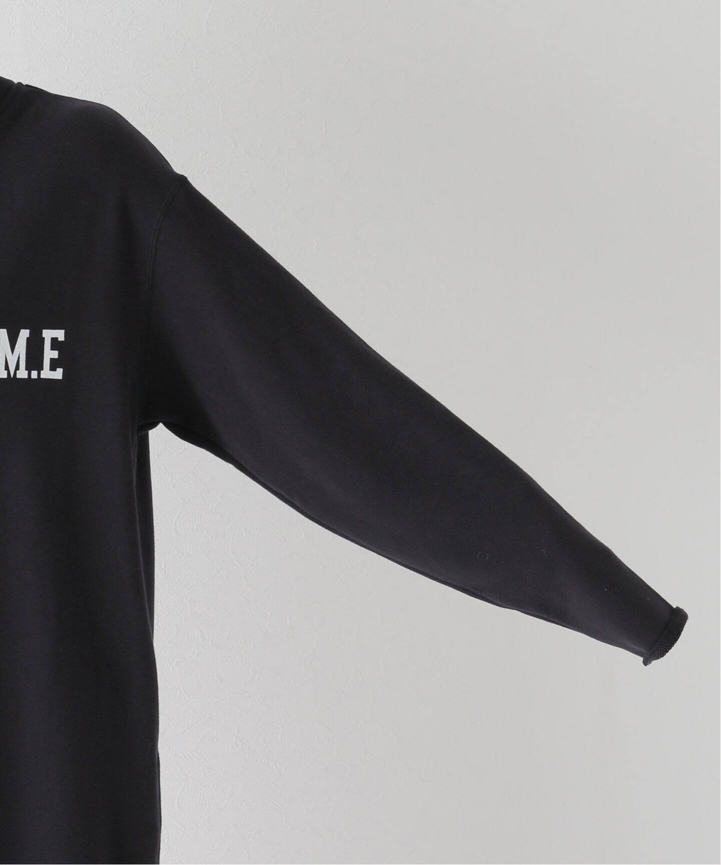 AMERICANA/アメリカーナ】 Half Zip Sweat Onepiece（ワンピース）｜L  