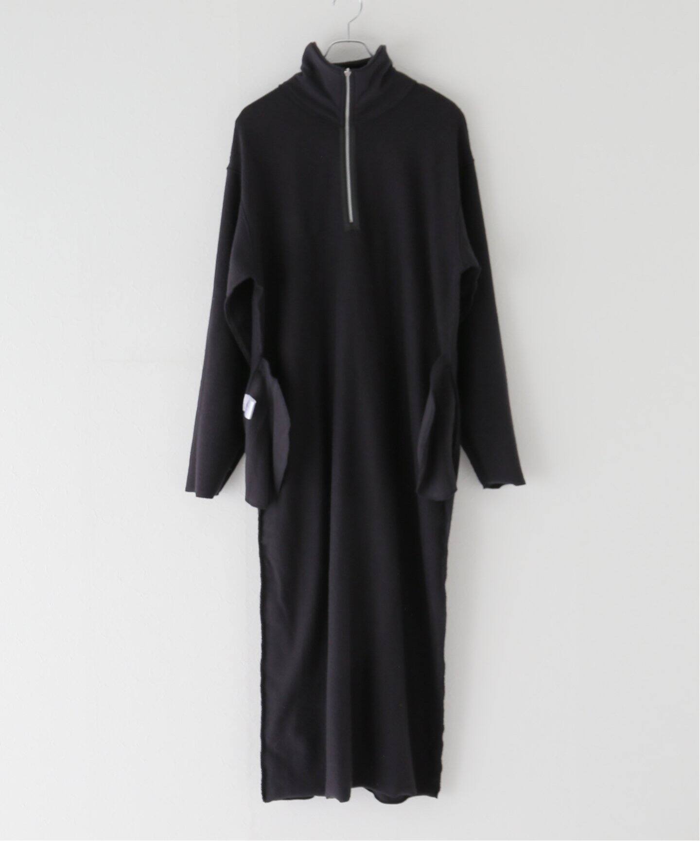 AMERICANA/アメリカーナ】 Half Zip Sweat One piece（ワンピース）｜L  