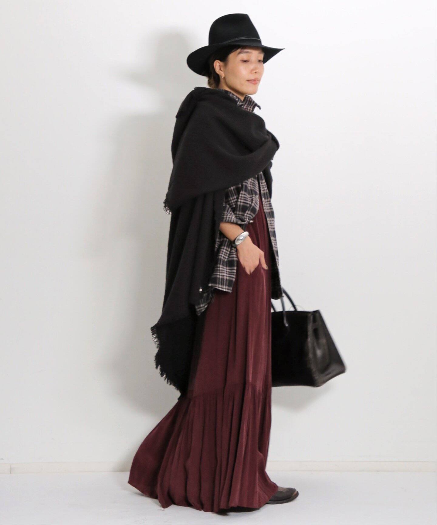 Wash Gather Onepiece（ワンピース）｜L