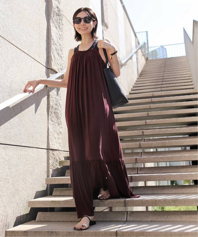 Wash Gather Onepiece（ワンピース）｜L 