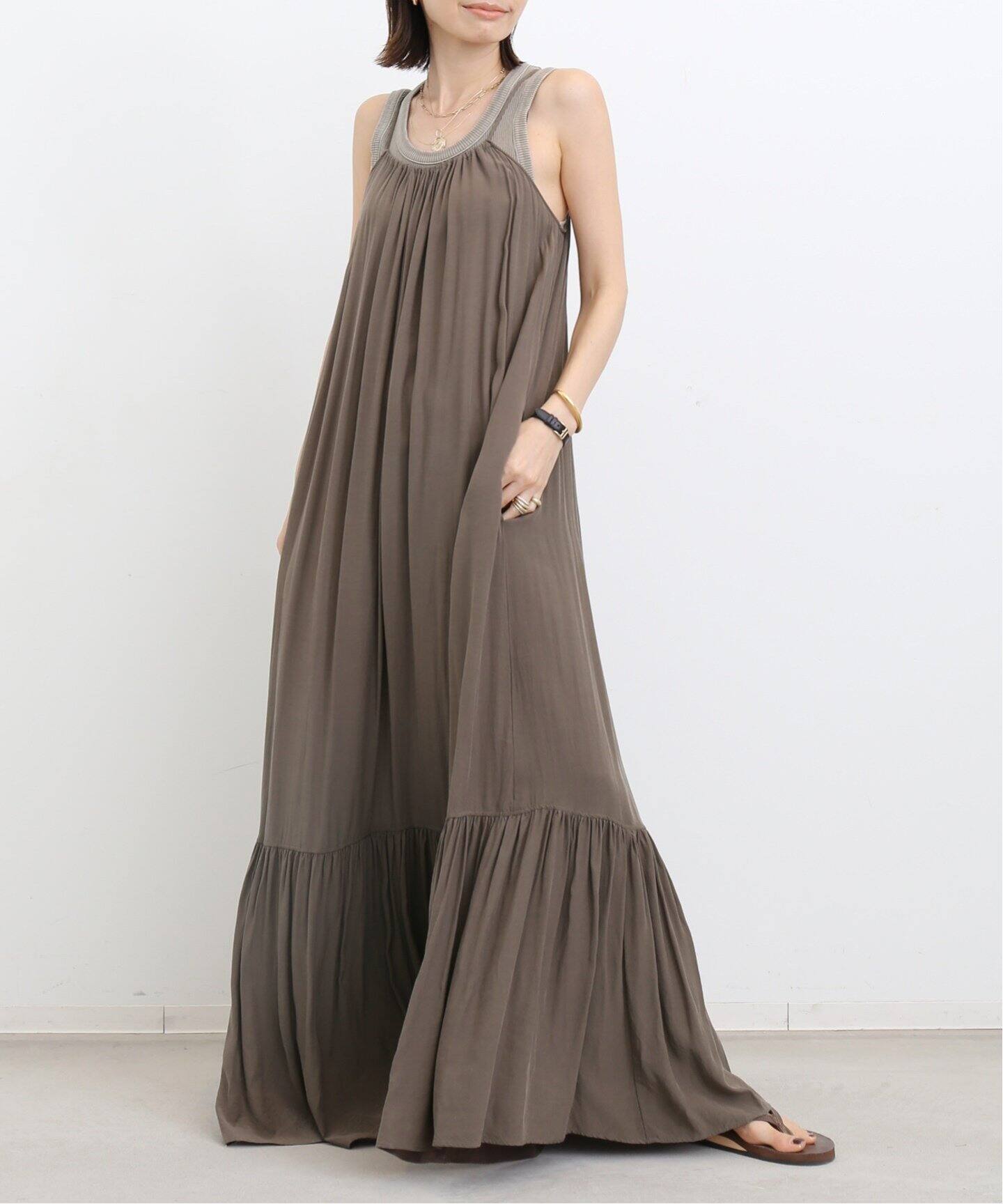 Wash Gather Onepiece（ワンピース）｜L'Appartement（アパルトモン