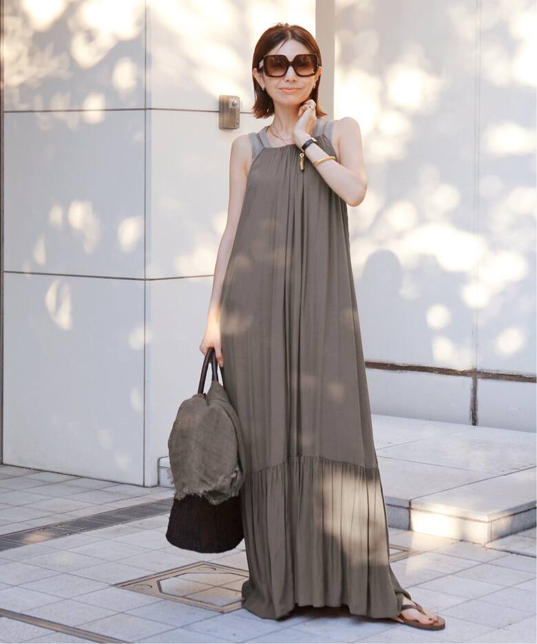 Wash Gather Onepiece（ワンピース）｜L 