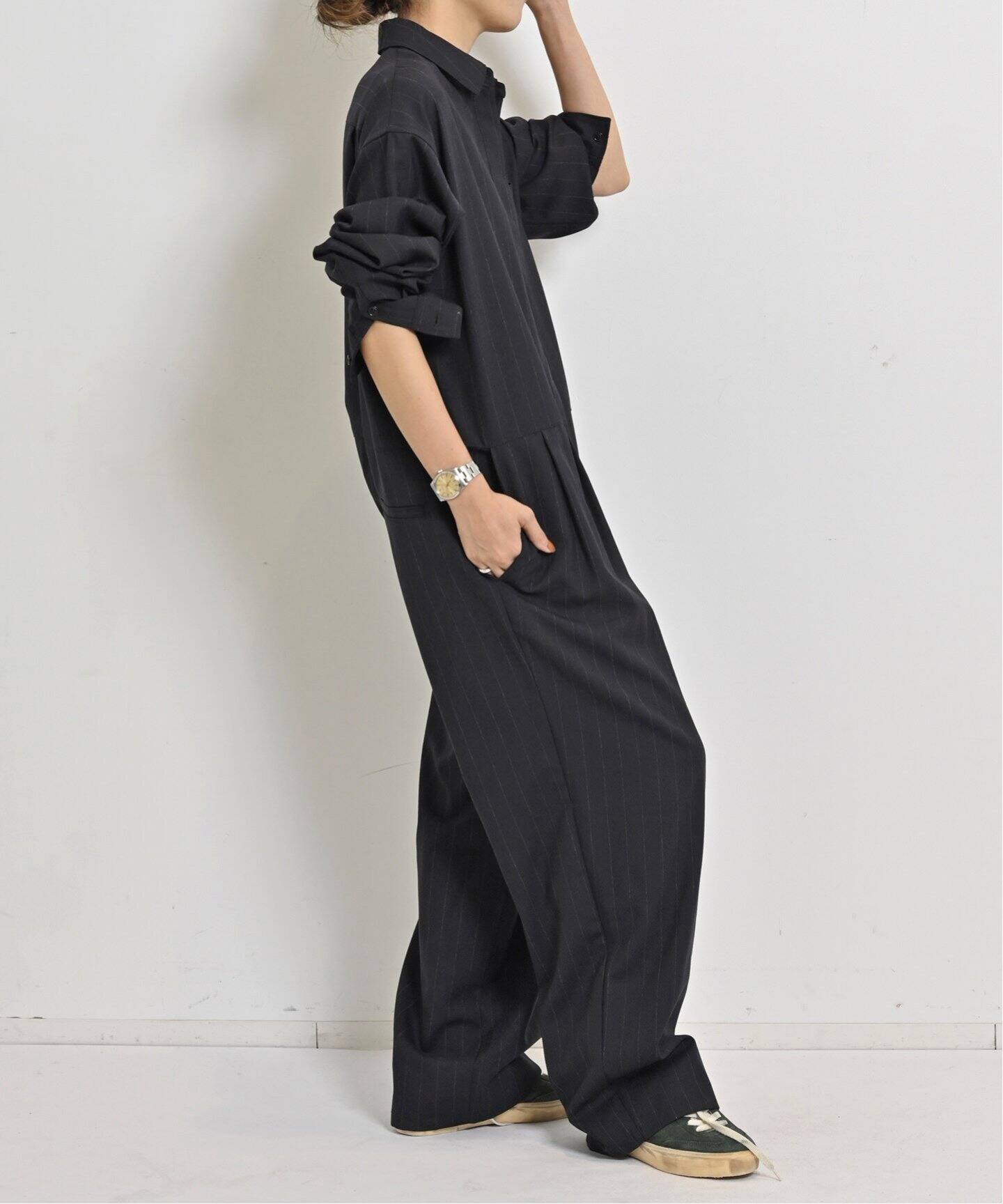 DRY WOOL JUMPSUIT（つなぎ／オールインワン）｜L