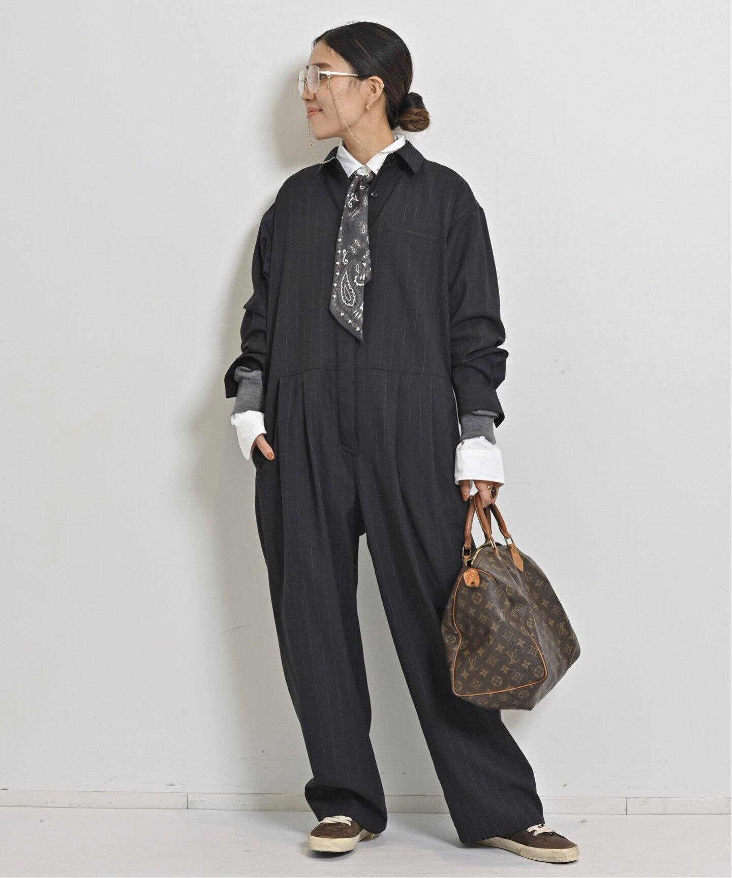 DRY WOOL JUMPSUIT（つなぎ／オールインワン）｜L