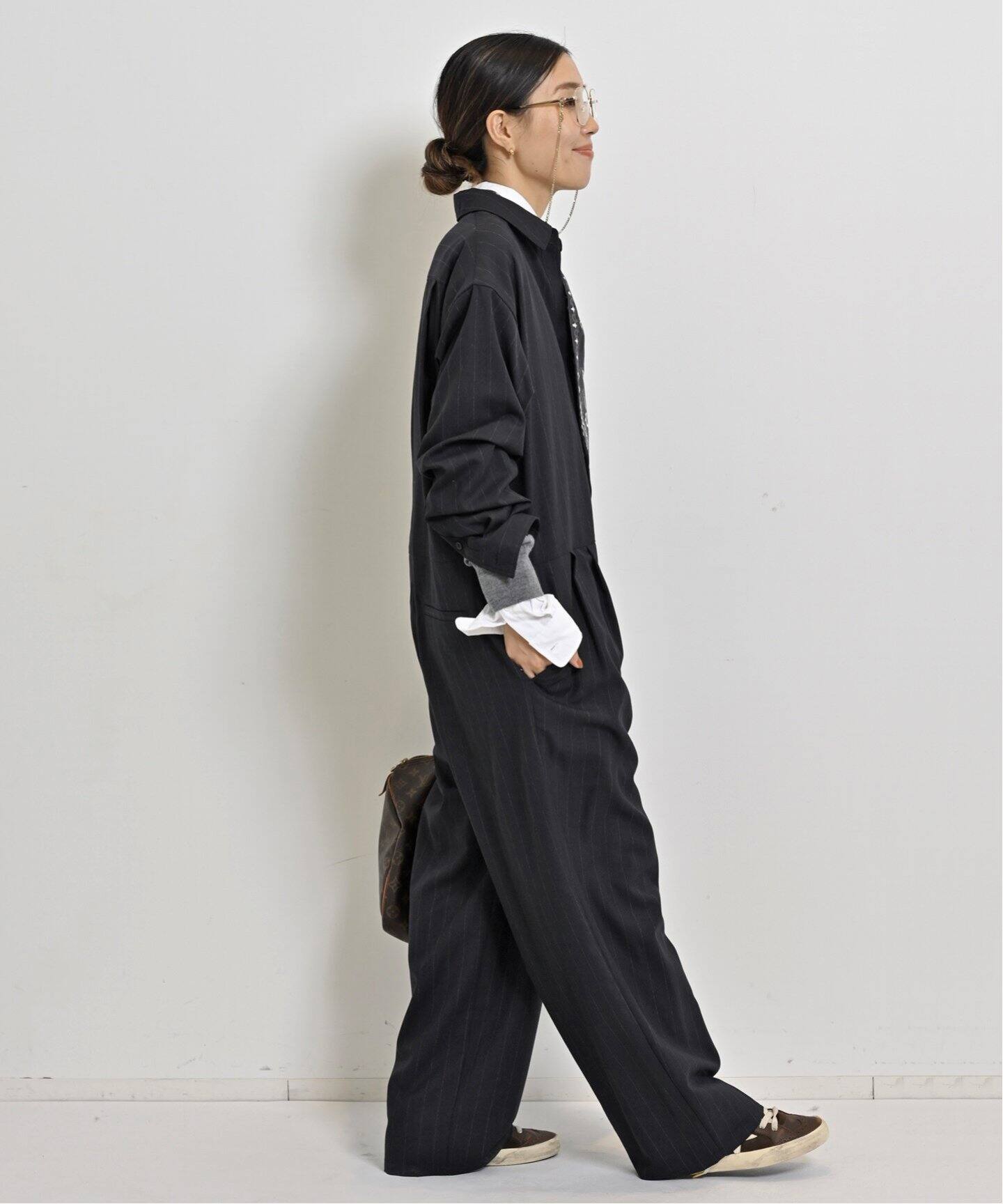 DRY WOOL JUMPSUIT（つなぎ／オールインワン）｜L