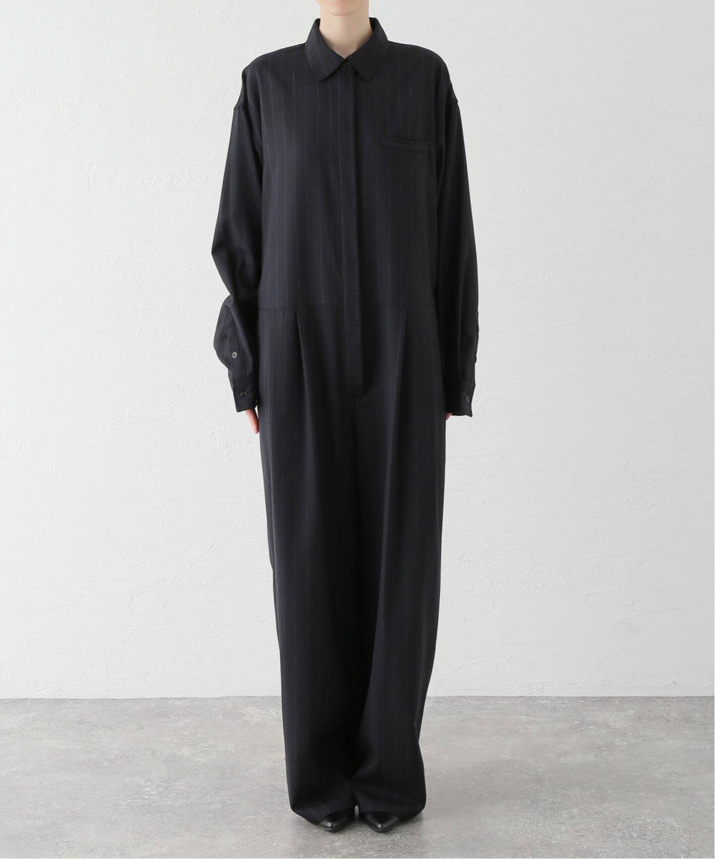 DRY WOOL JUMPSUIT（つなぎ／オールインワン）｜L
