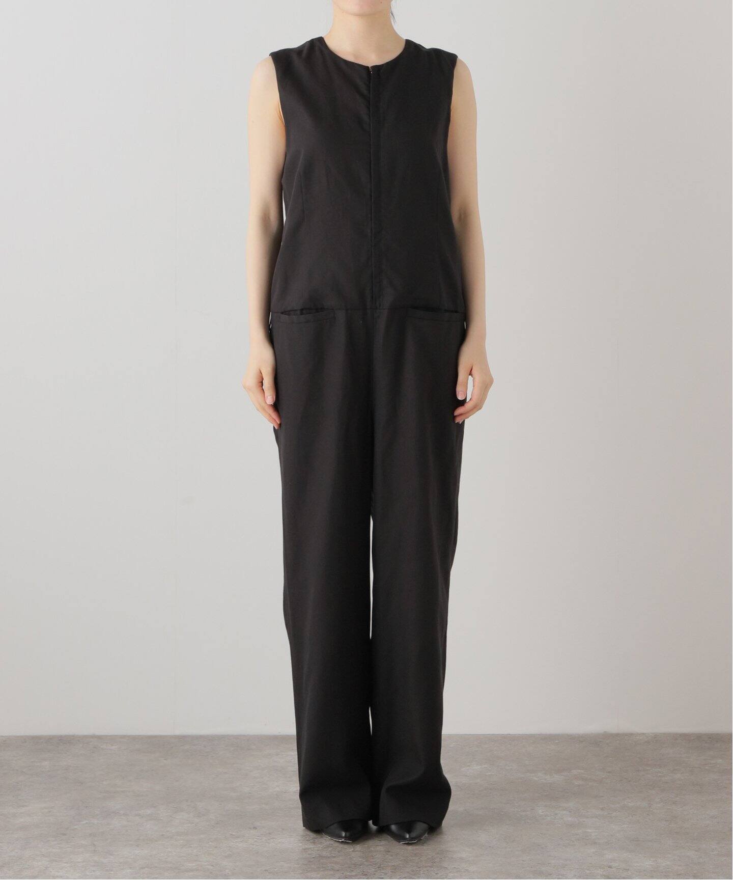 Lyocell Linen All In One（つなぎ／オールインワン）｜L 