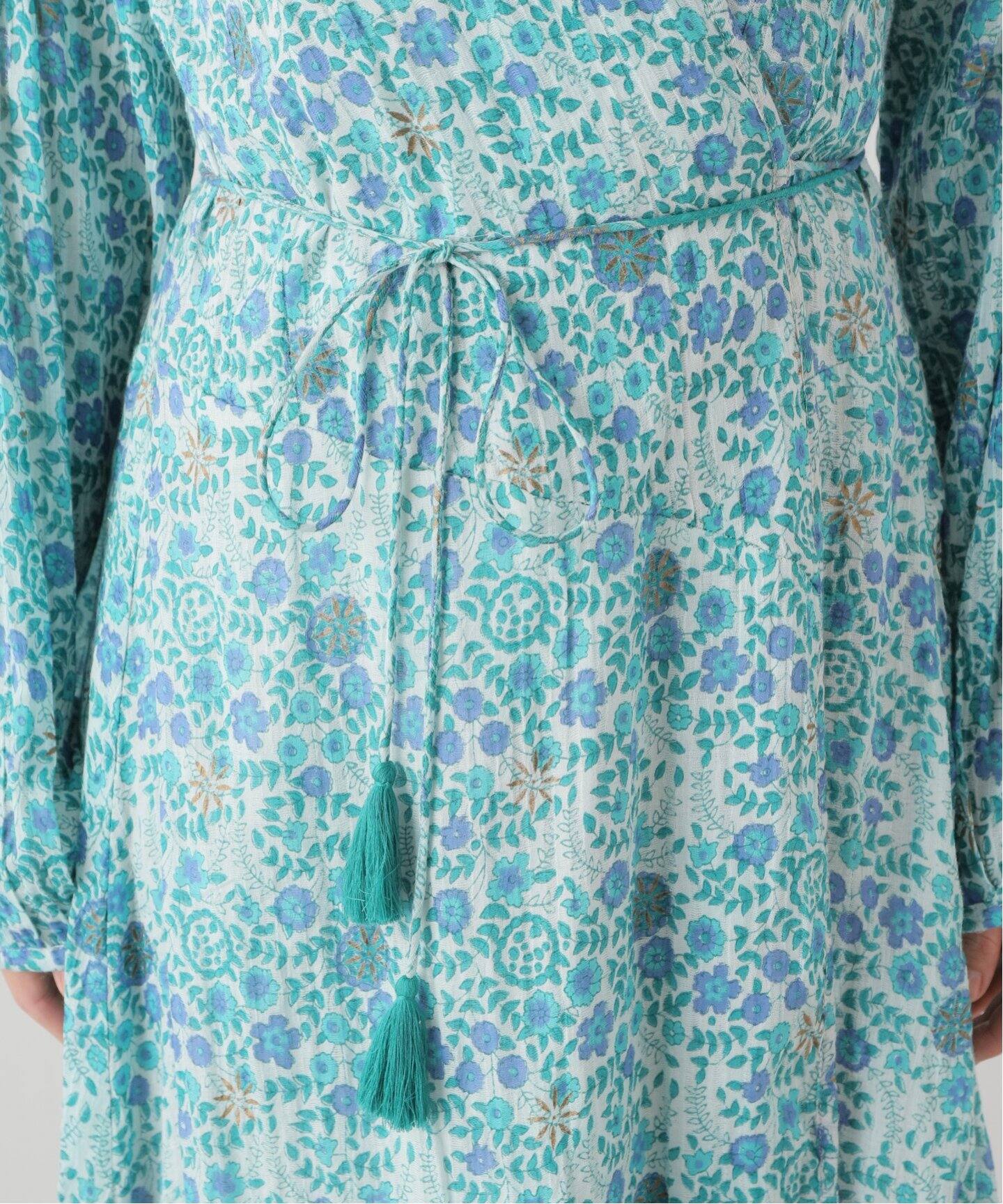 BLUE BOHEME/ブルー ボヘム】 Naomi Printed Wrap Dress（ワンピース 