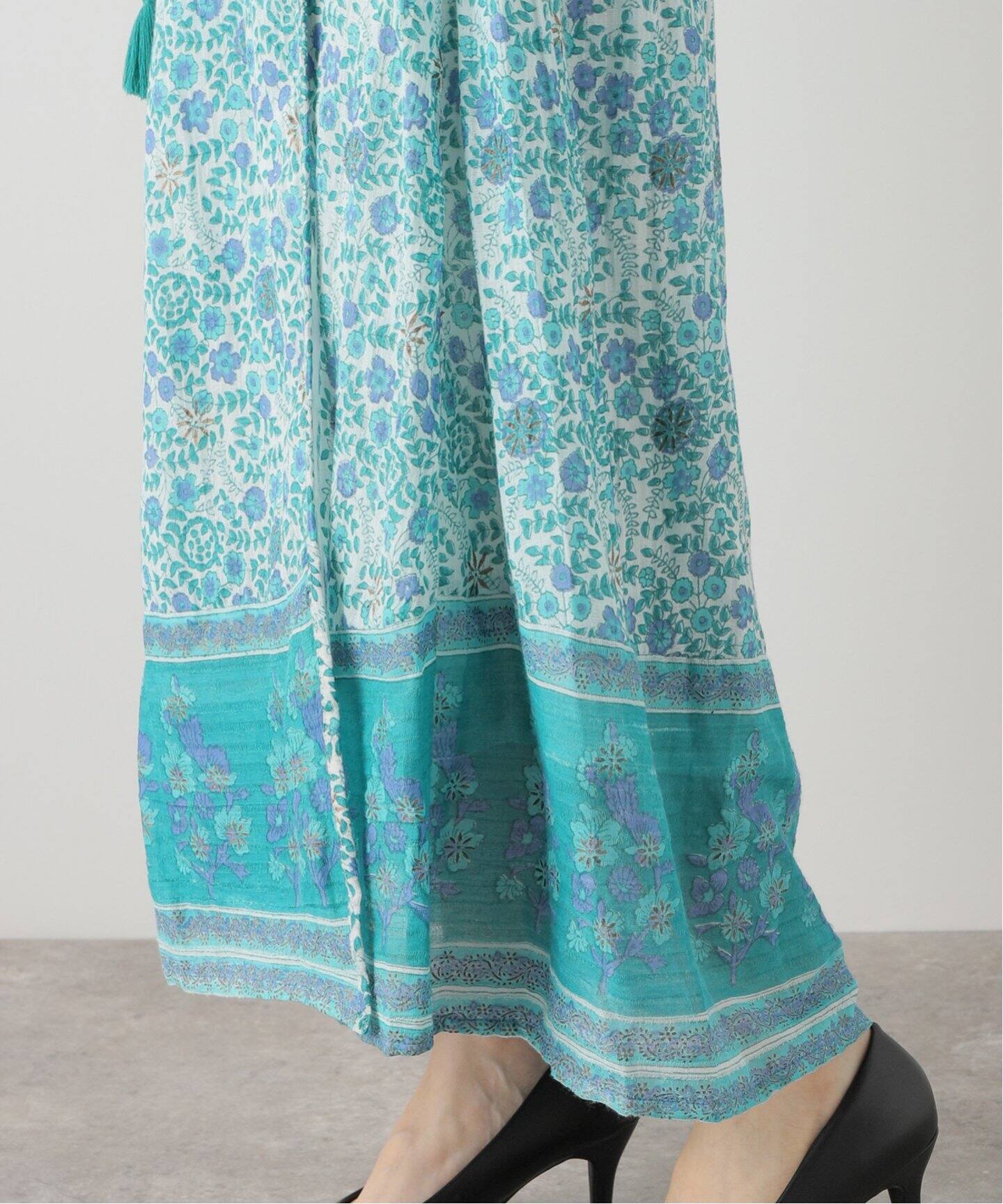 BLUE BOHEME/ブルー ボヘム】 Naomi Printed Wrap Dress（ワンピース  