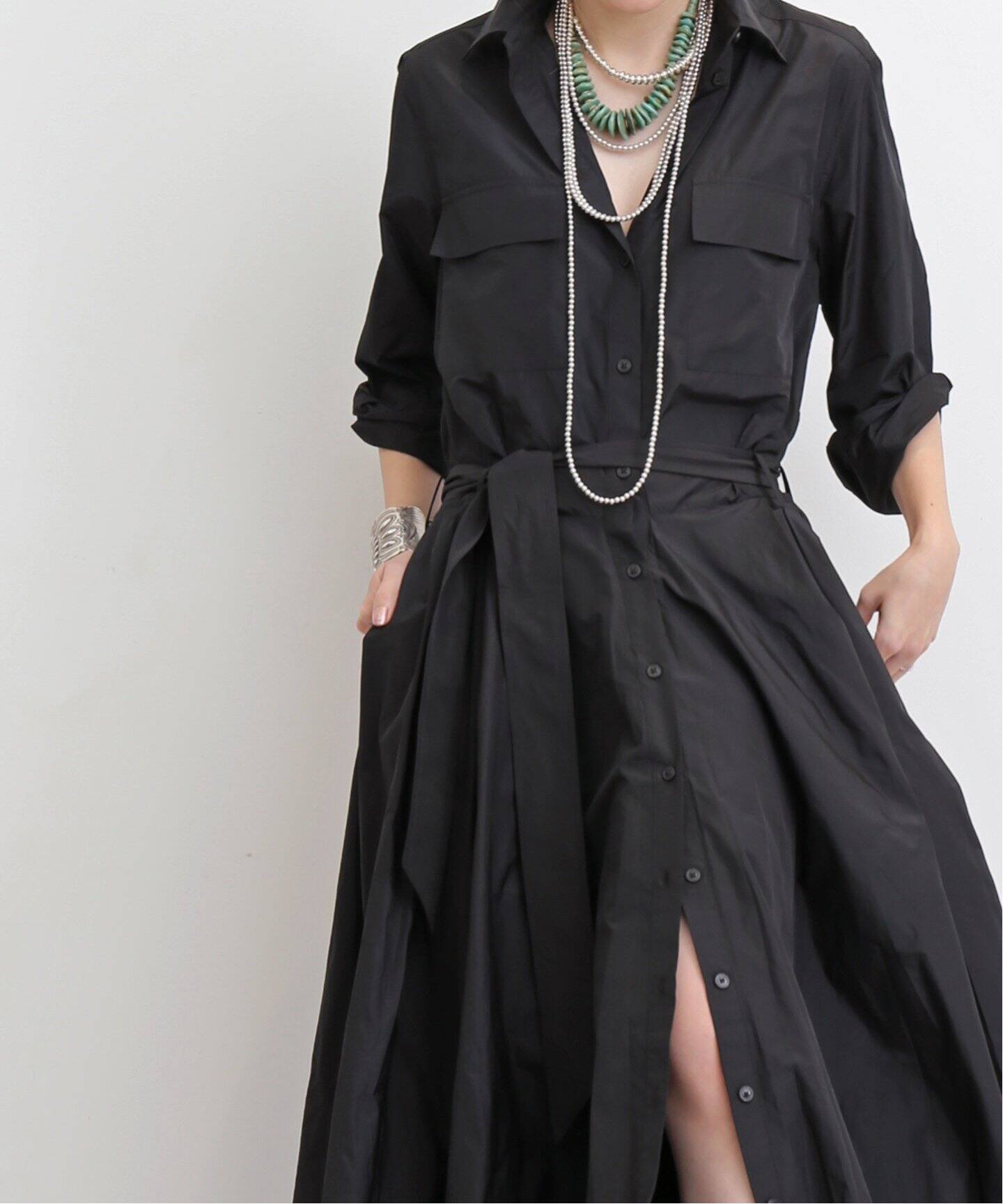 KALLMEYER/カルメイヤー】 TORI SHIRTDRESS（ワンピース）｜L  