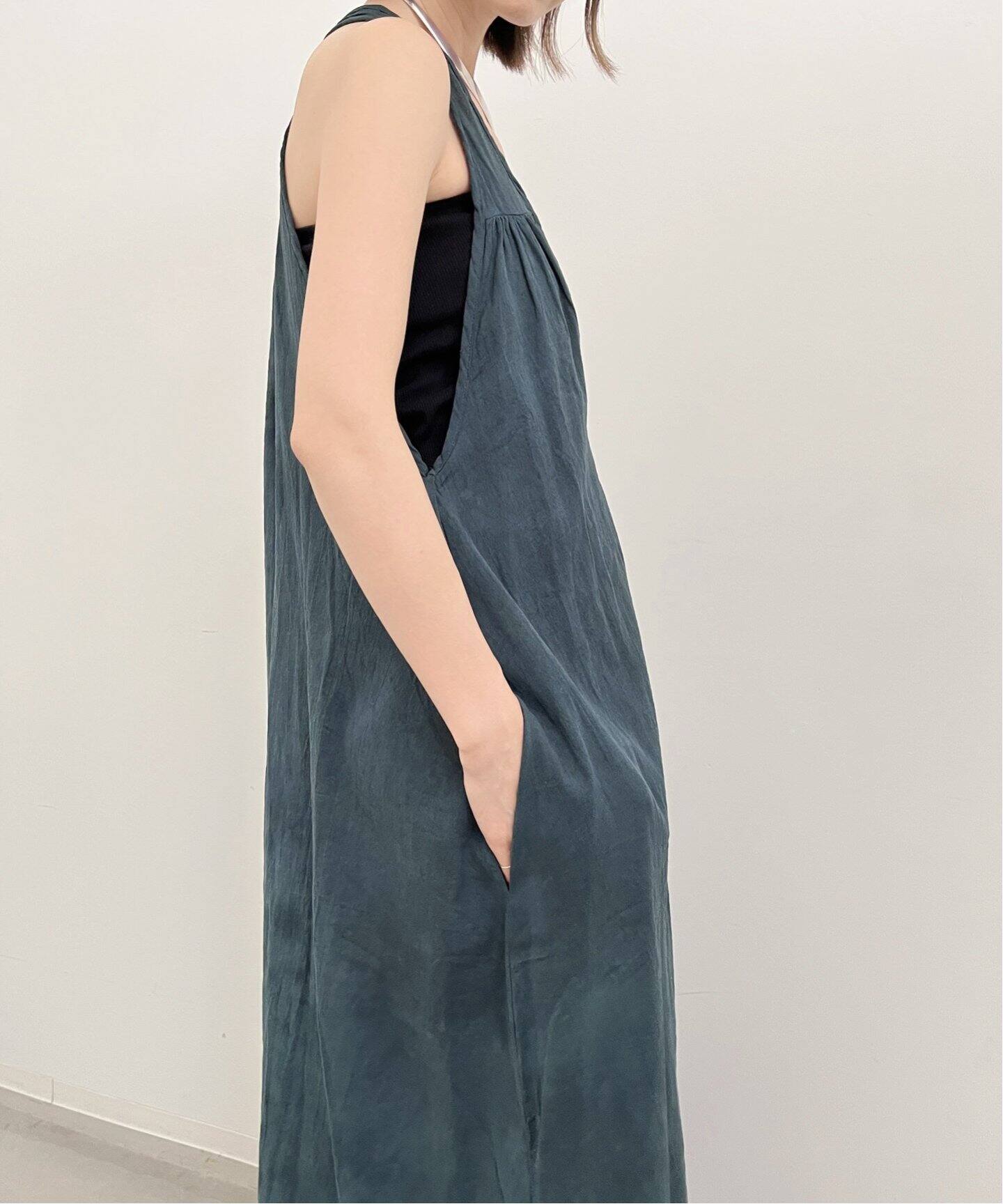 LOVE TANJANE/ラブ タンジェイン】 NO SLEEVE DRESS（ワンピース）｜L 