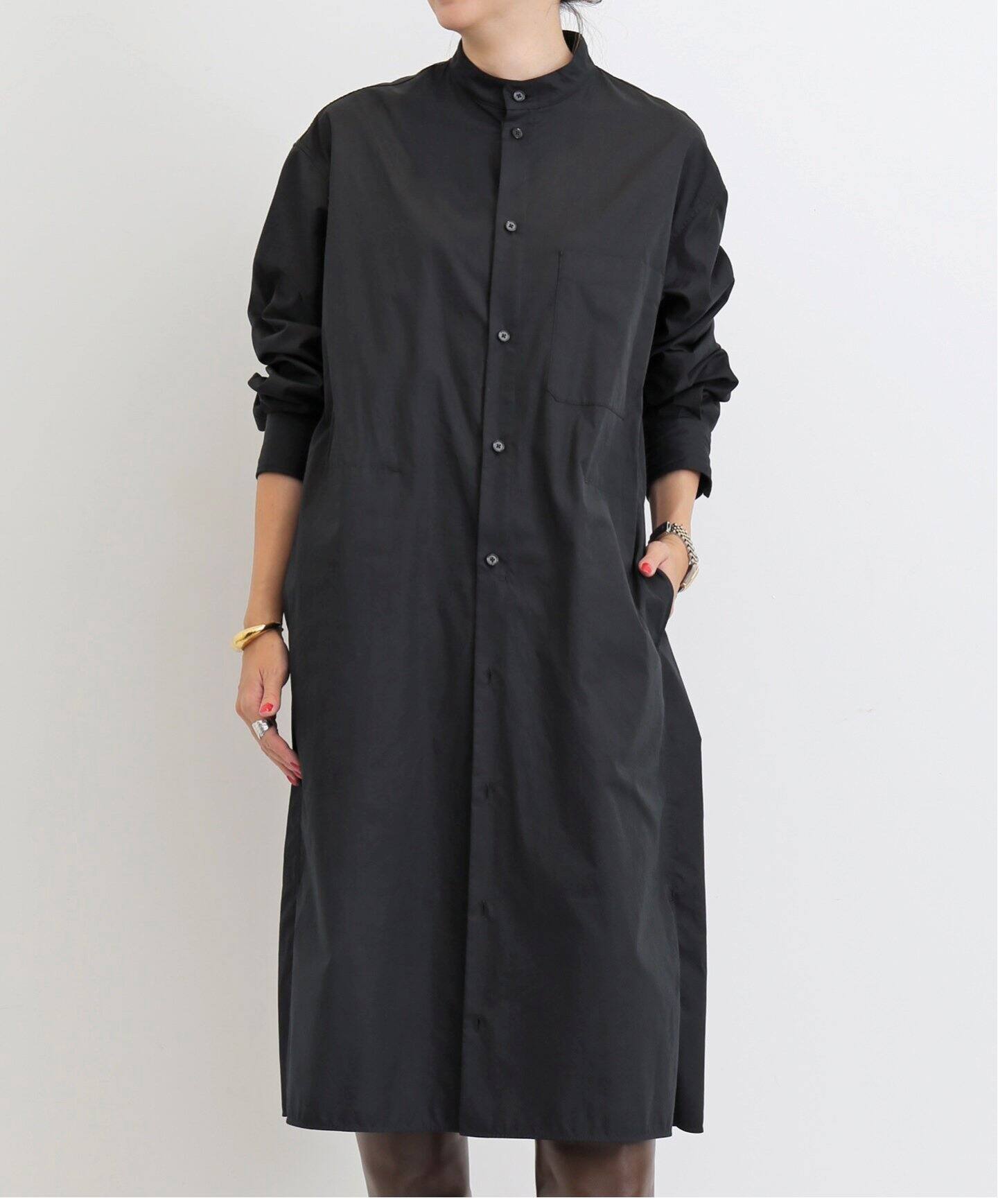 LE MAIRE/ルメール】 SHIRT DRESS WITH DRAWSTRING（シャツワンピース  