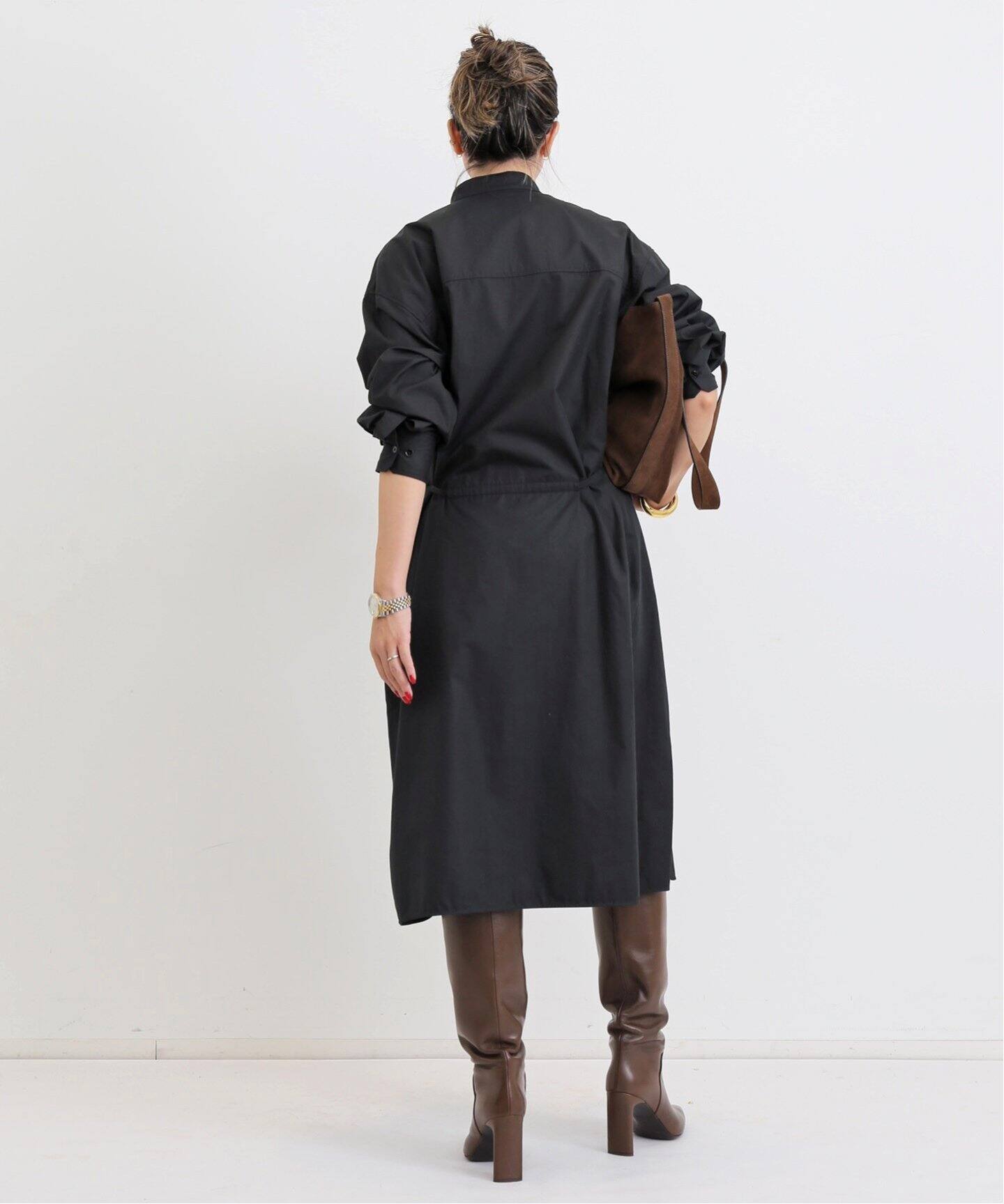LE MAIRE/ルメール】 SHIRT DRESS WITH DRAWSTRING（シャツワンピース 