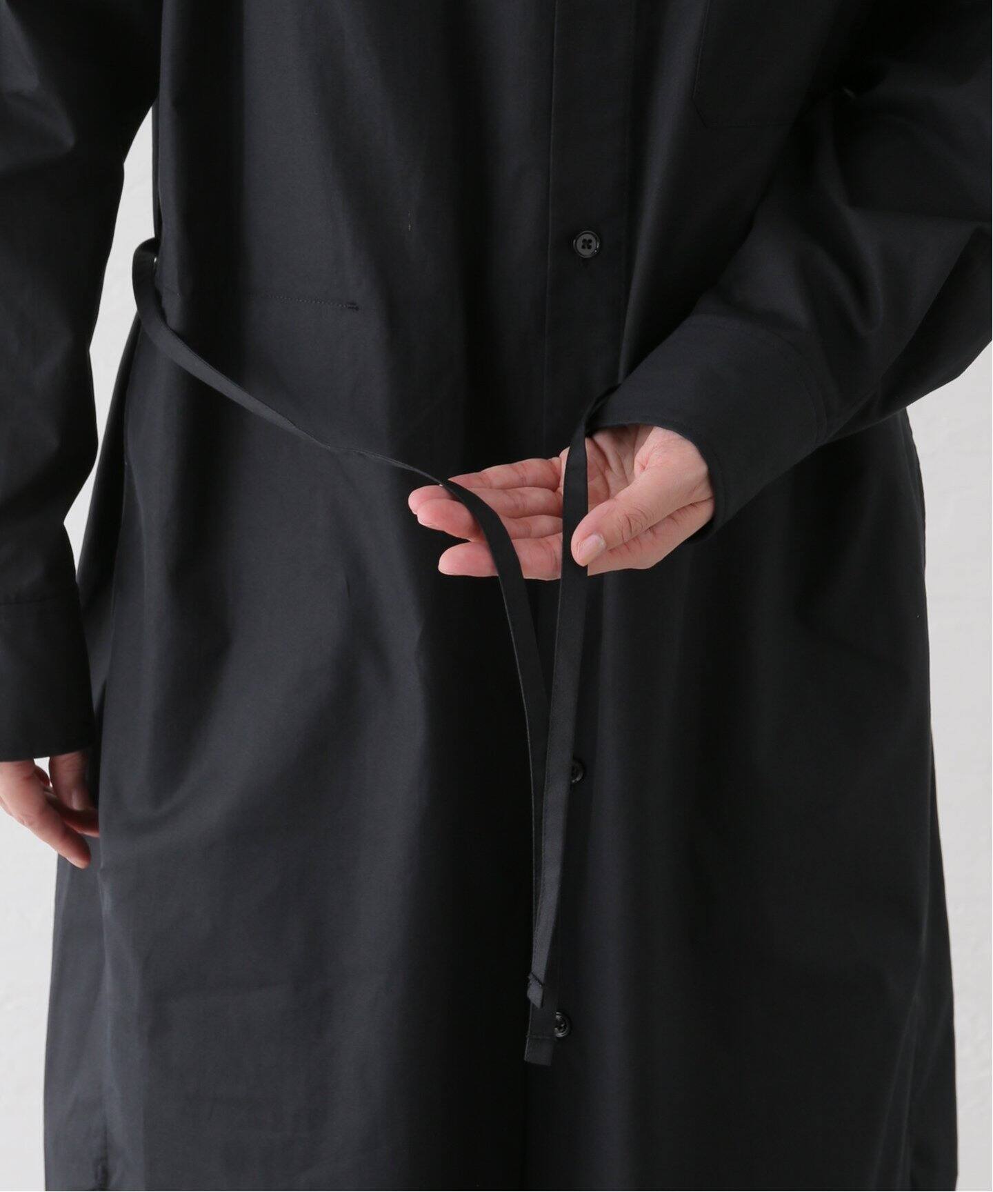 LE MAIRE/ルメール】 SHIRT DRESS WITH DRAWSTRING（シャツワンピース  