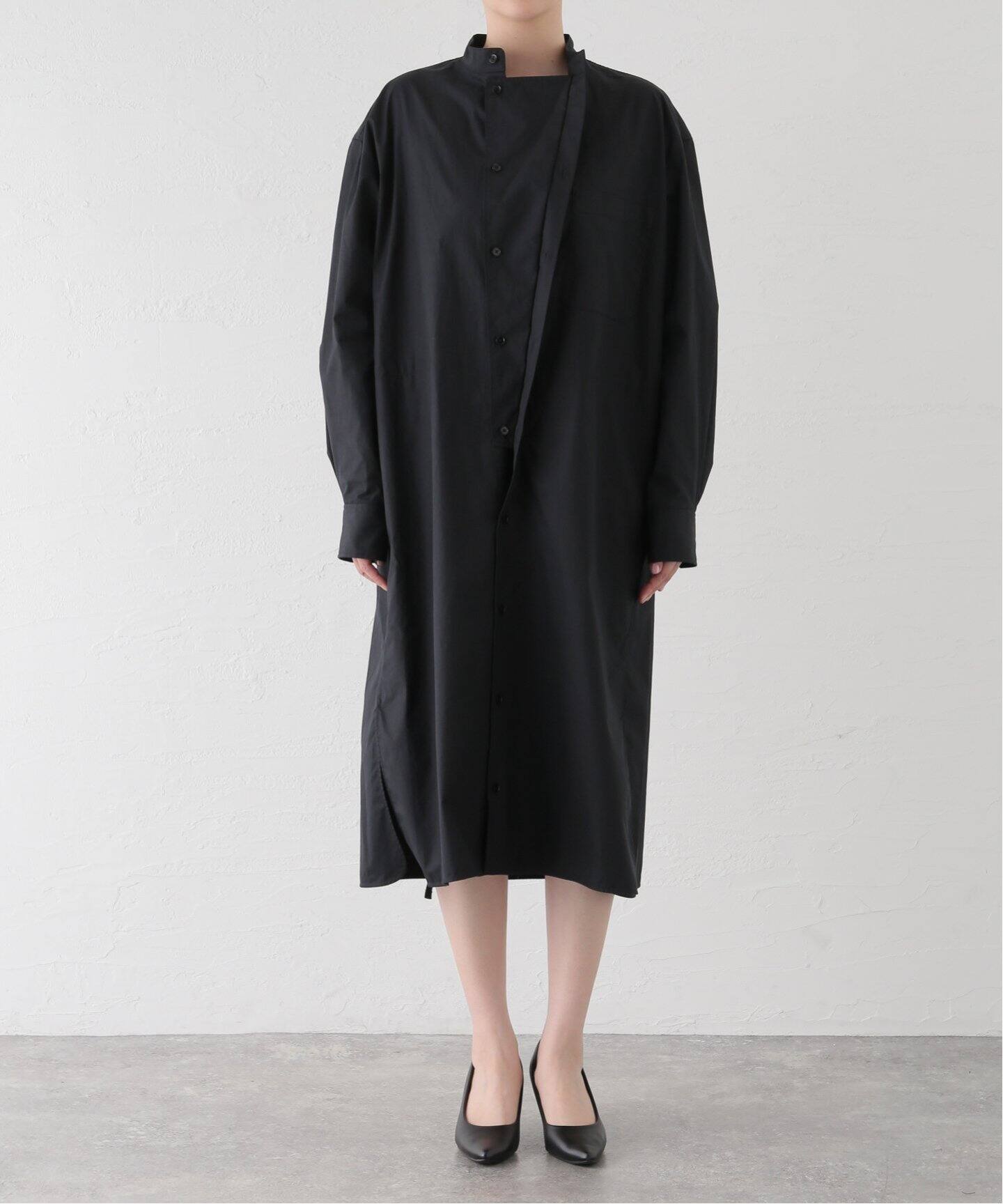 LE MAIRE/ルメール】 SHIRT DRESS WITH DRAWSTRING（シャツワンピース  