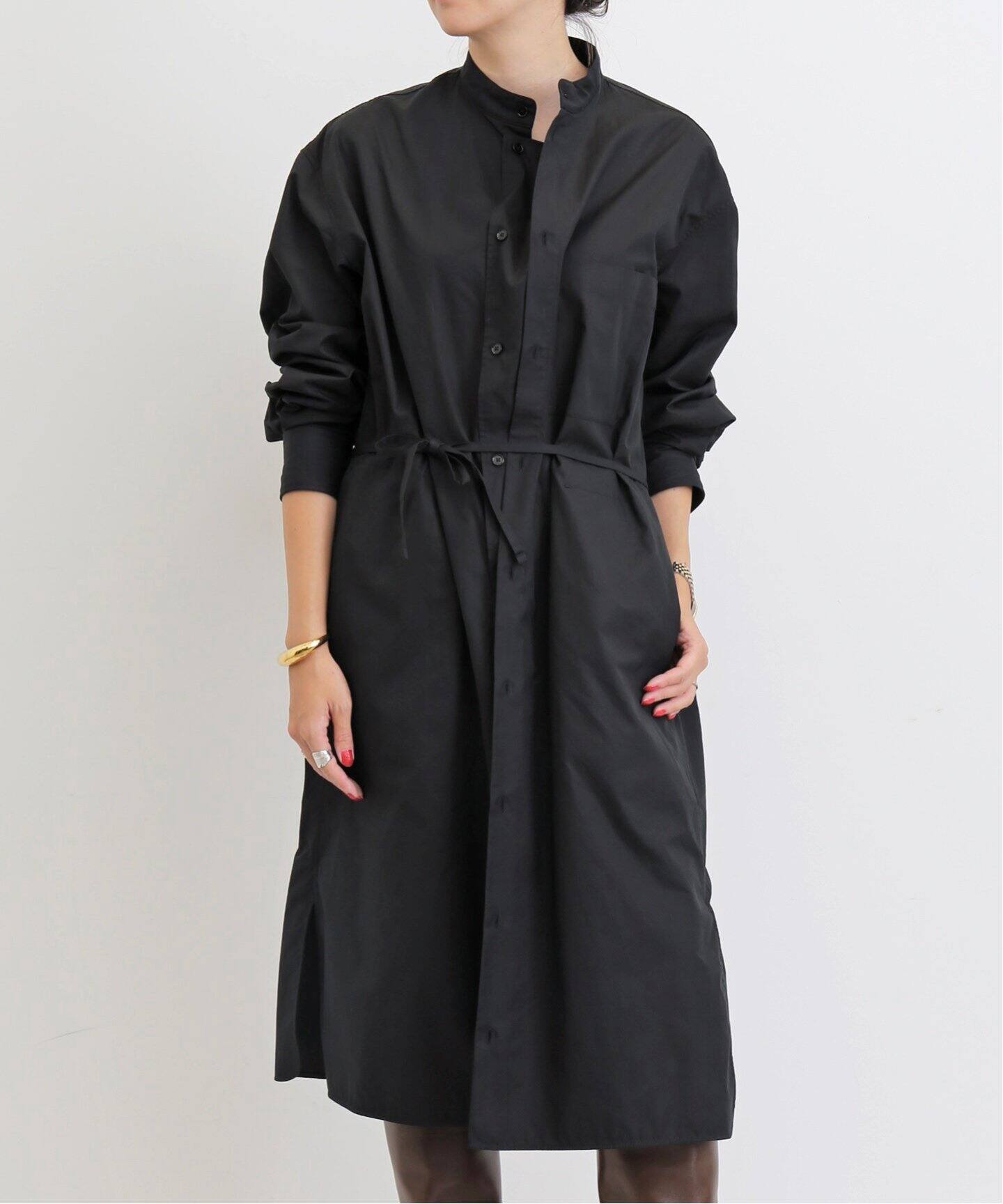 LE MAIRE/ルメール】 SHIRT DRESS WITH DRAWSTRING（シャツワンピース 