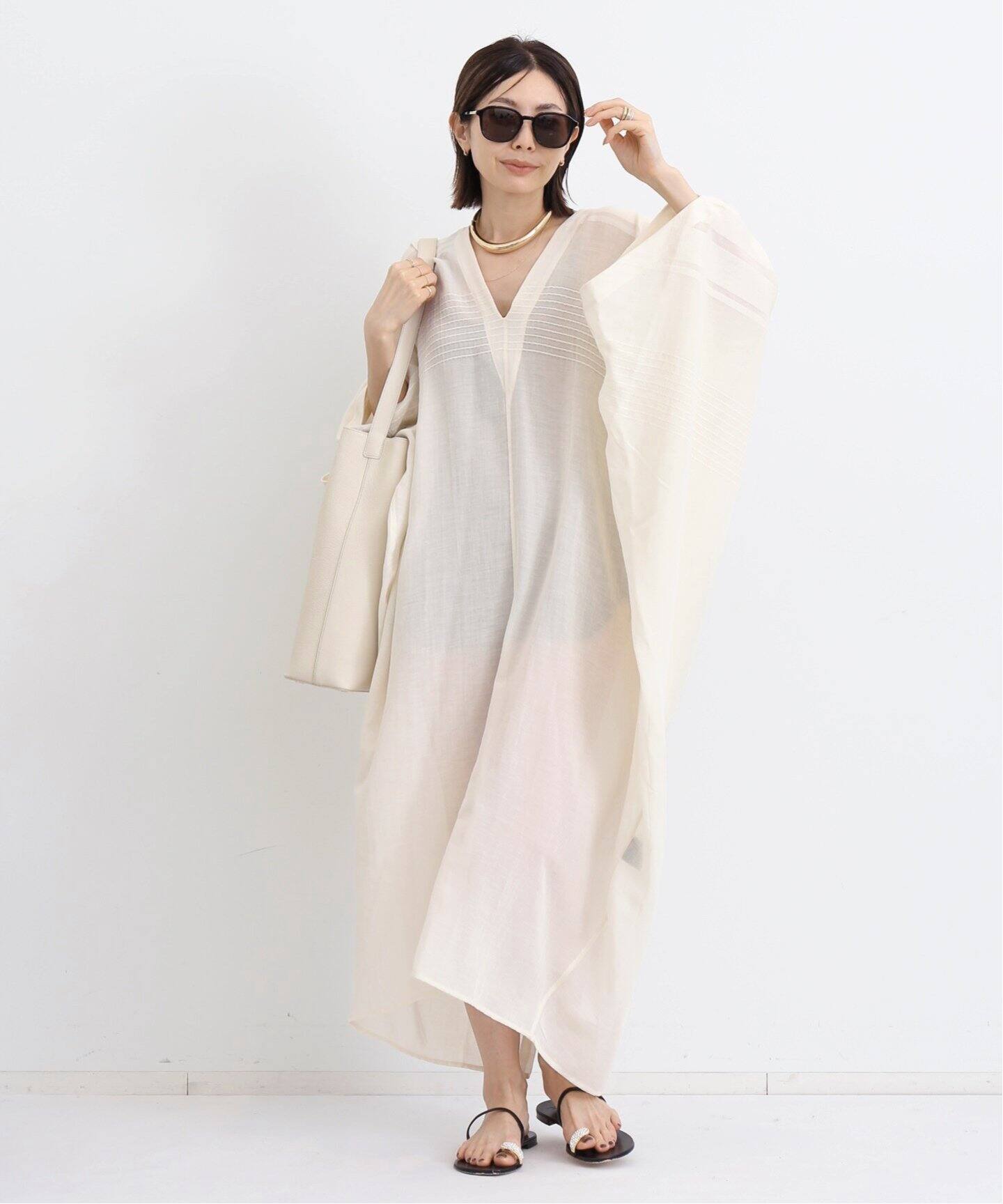 SU PARIS/ス パリス】 PIPA DRESS（ワンピース）｜L 