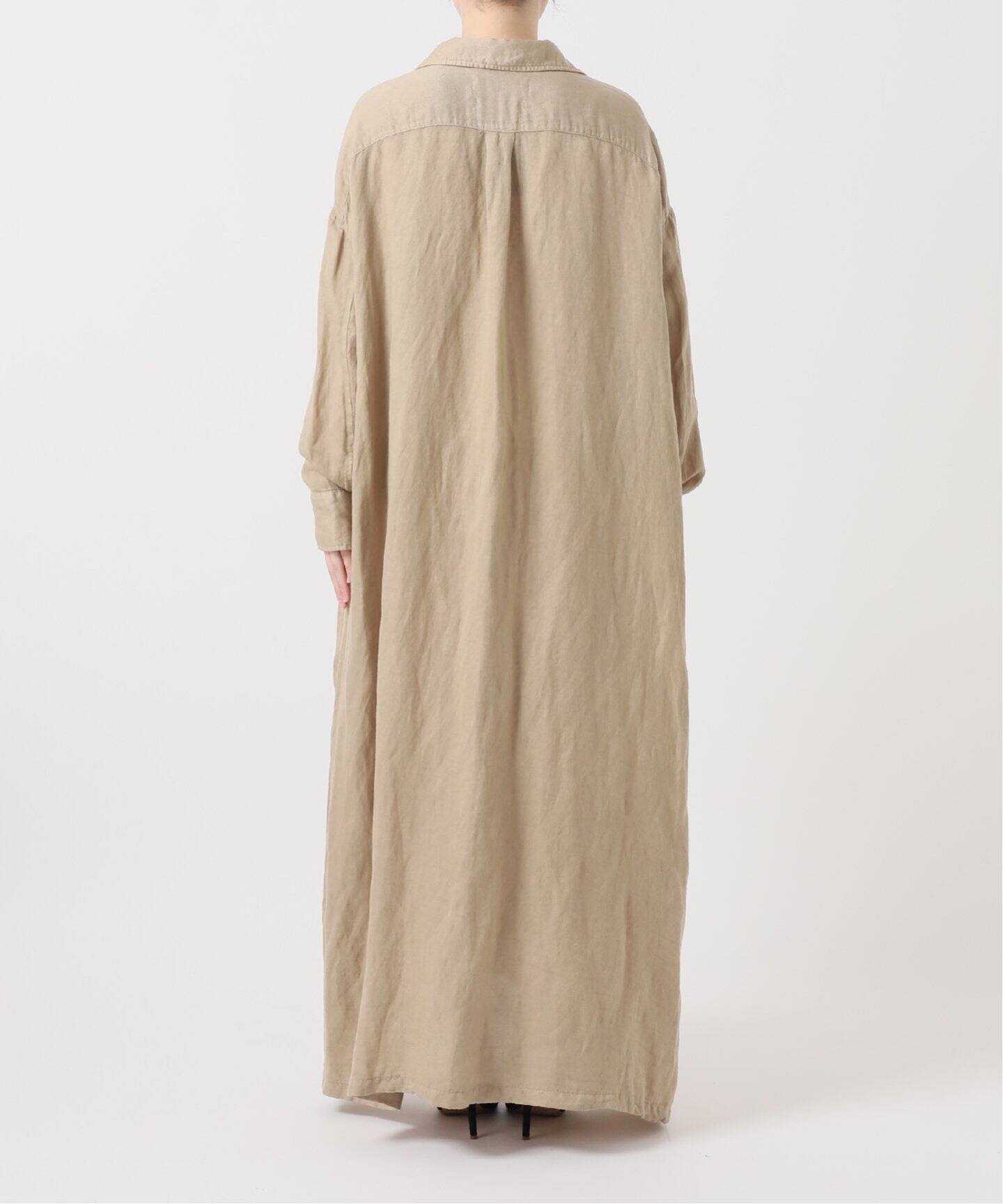 REMI RELIEF/レミ レリーフ】 LONG SHIRT DRESS（シャツワンピース  