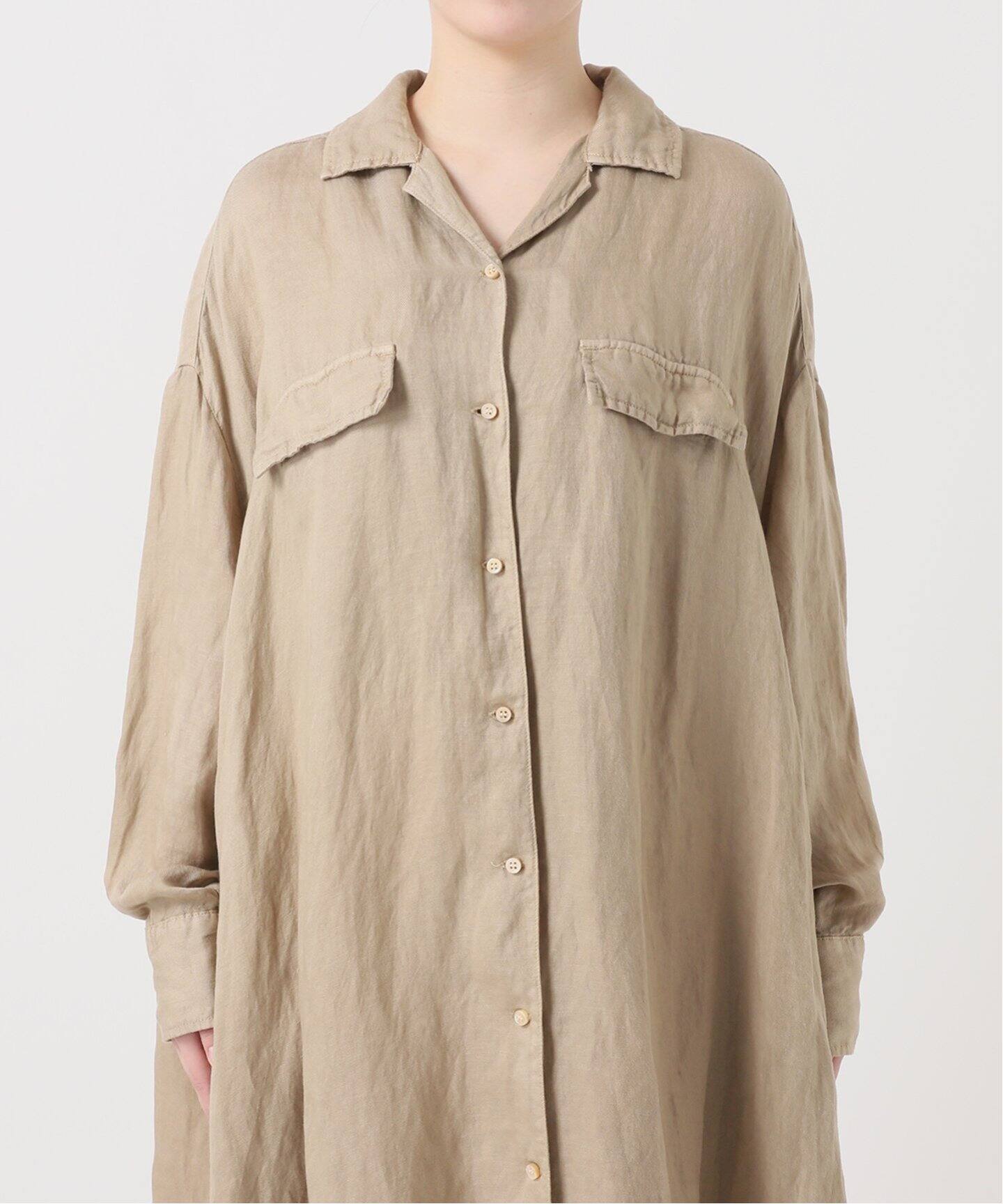 REMI RELIEF/レミ レリーフ】 LONG SHIRT DRESS（シャツワンピース  