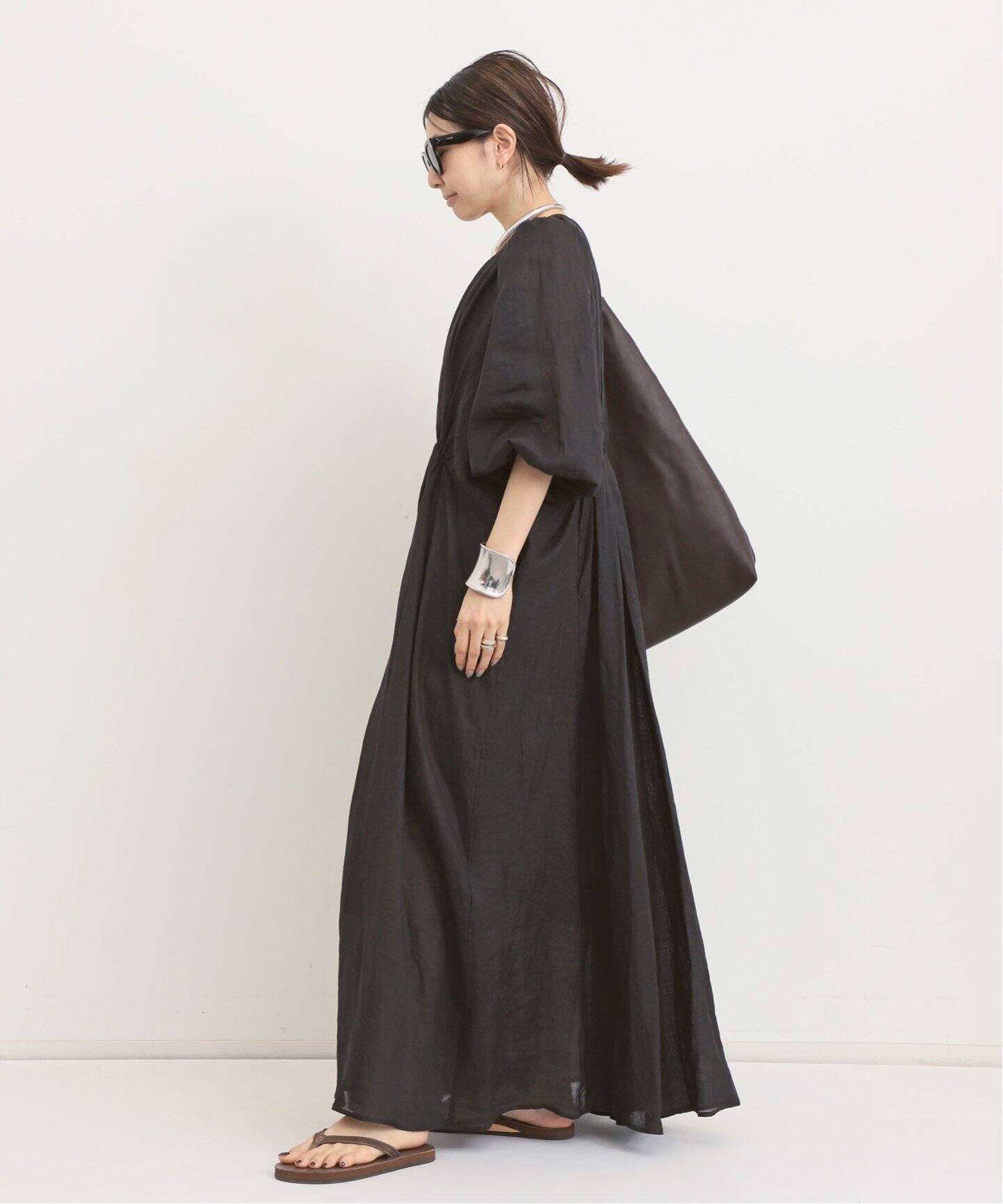 COL PIERROT/コル ピエロ】 RAMIE MAXI DRESS（ワンピース）｜L 