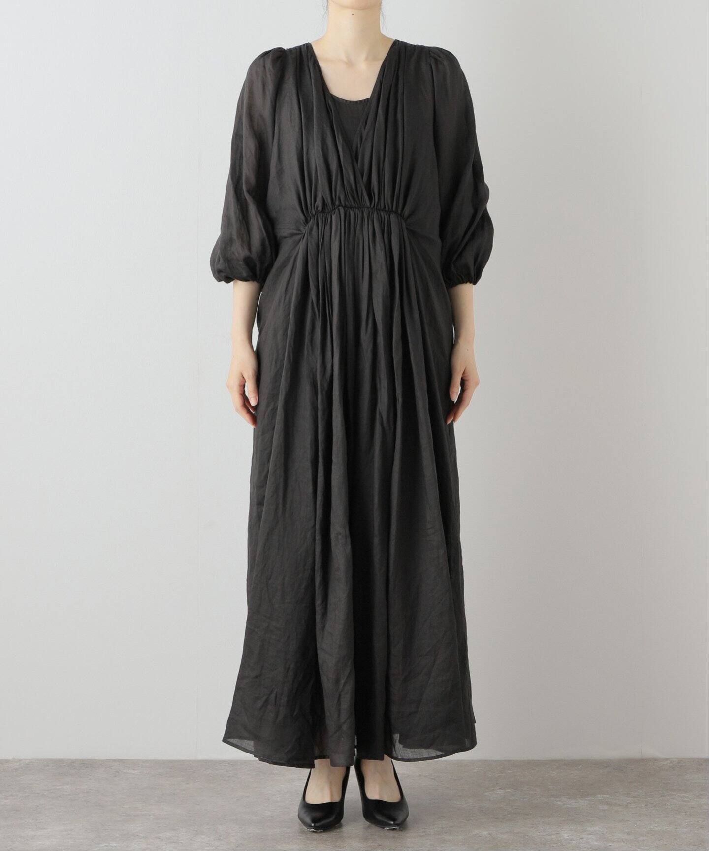 COL PIERROT/コル ピエロ】 RAMIE MAXI DRESS（ワンピース）｜L 