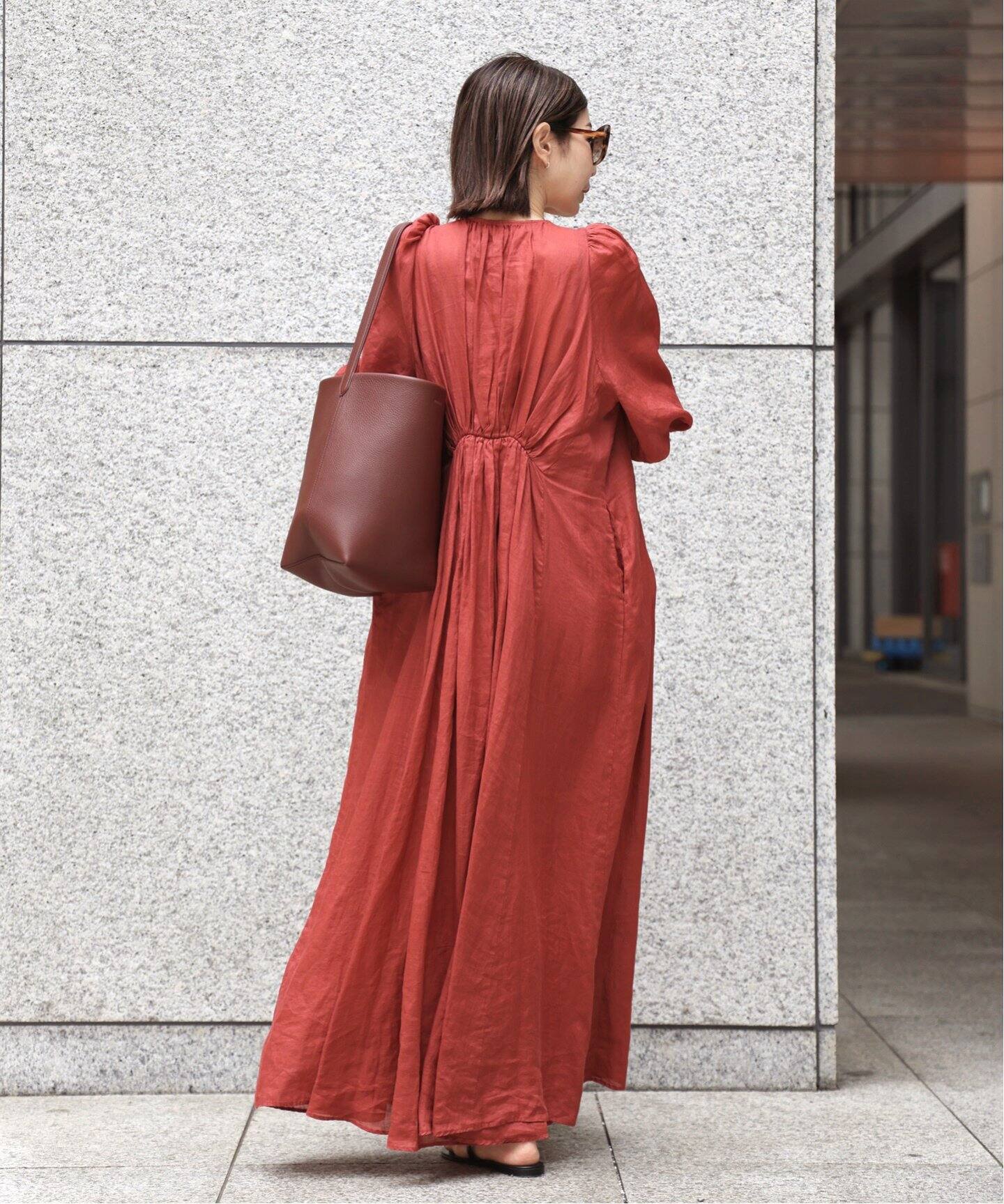 COL PIERROT/コル ピエロ】 RAMIE MAXI DRESS（ワンピース）｜L  