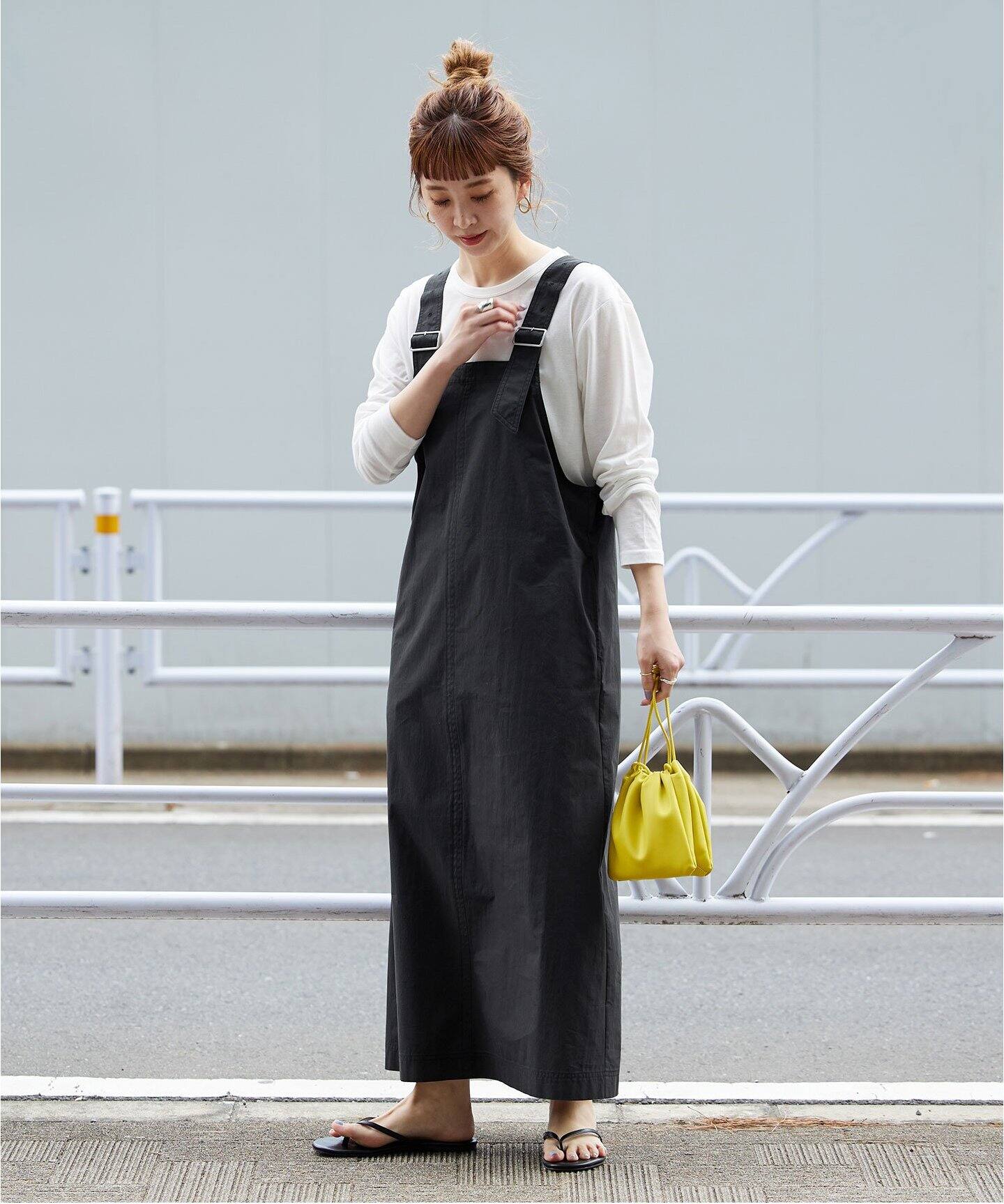 バックルアップアイラインジャンスカ（ワンピース）｜B.C STOCK  