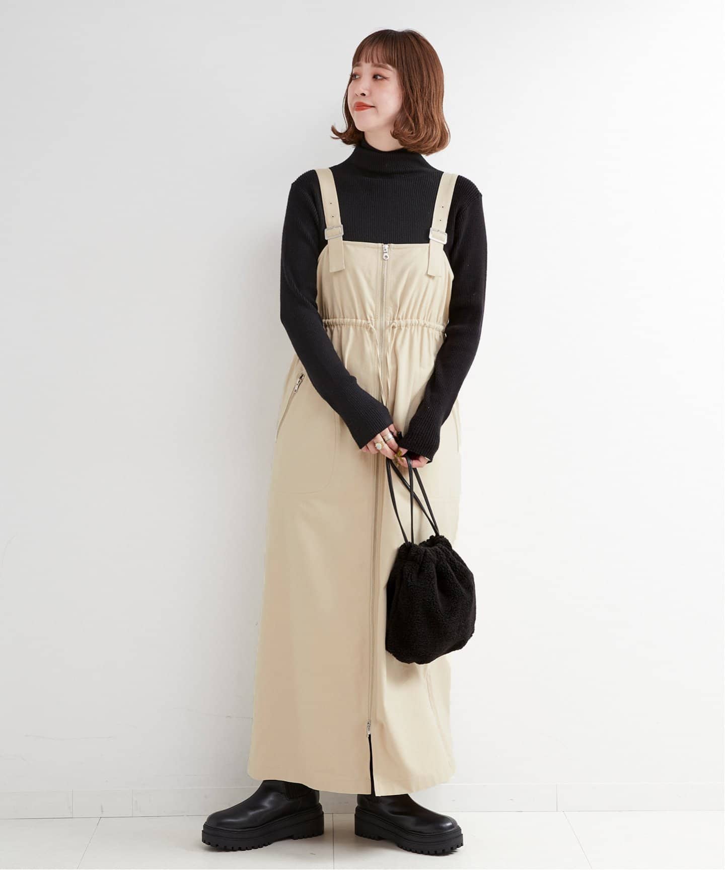 ワークキャミワンピース（ワンピース）｜B.C STOCK（ベーセーストック