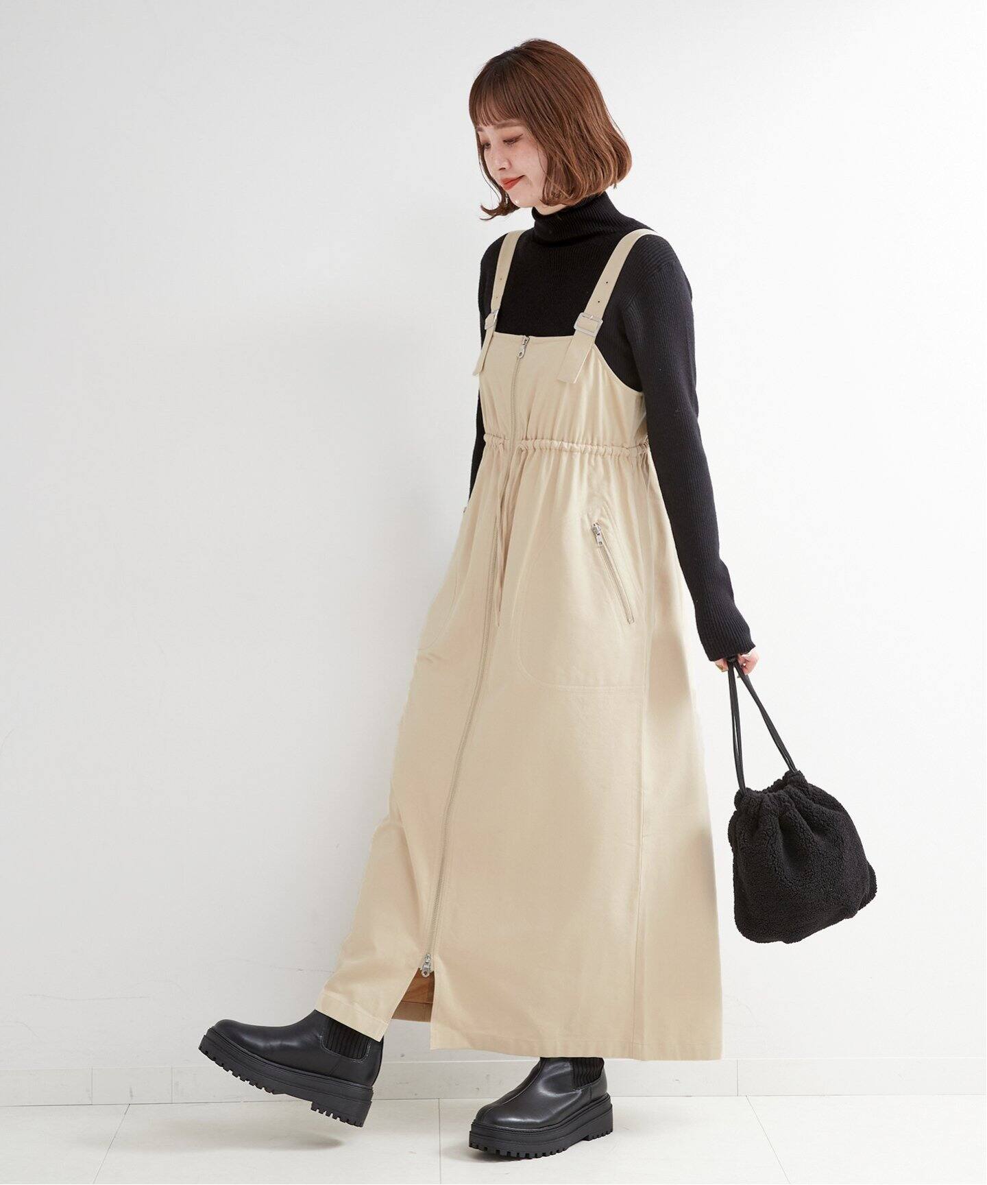 ワークキャミワンピース（ワンピース）｜B.C STOCK（ベーセーストック