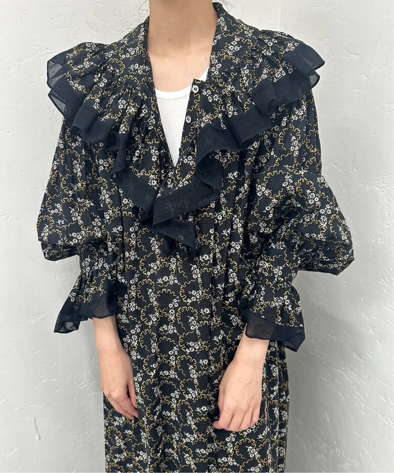 LULUvintage レースラッフルドレス（ワンピース）｜EDIT.FOR LULU 