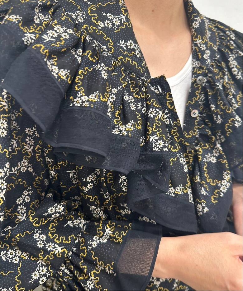 LULUvintage レースラッフルドレス（ワンピース）｜EDIT.FOR LULU 