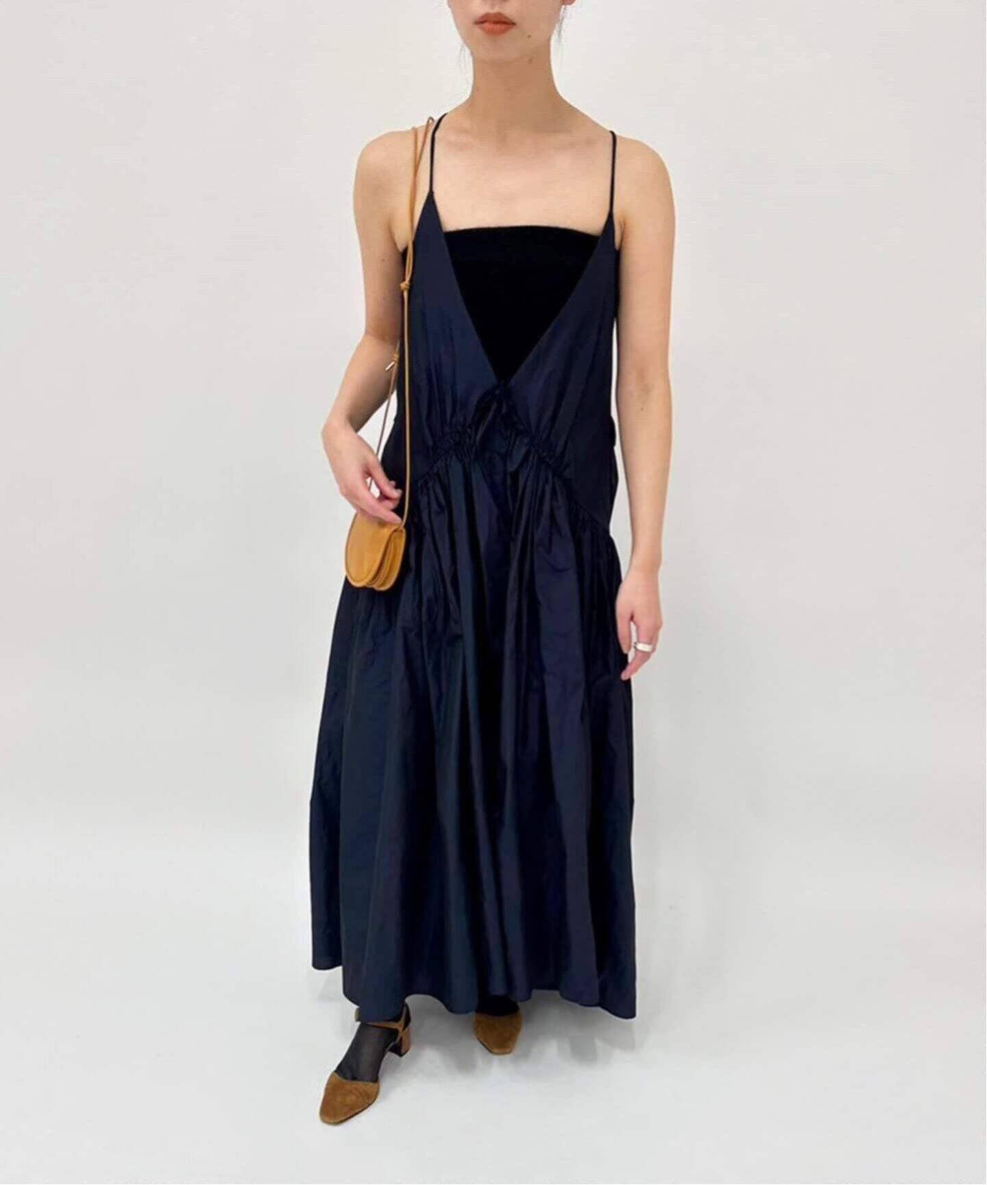 ギャザー キャミソールドレス（ワンピース）｜EDIT.FOR LULU  