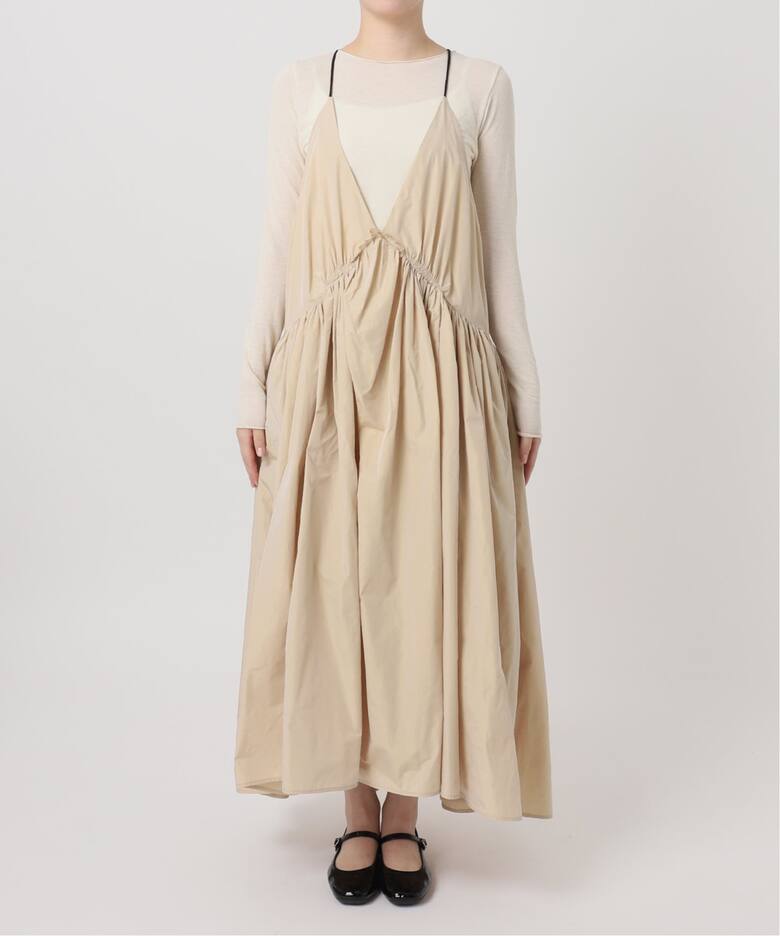 ギャザー キャミソールドレス（ワンピース）｜EDIT.FOR LULU  