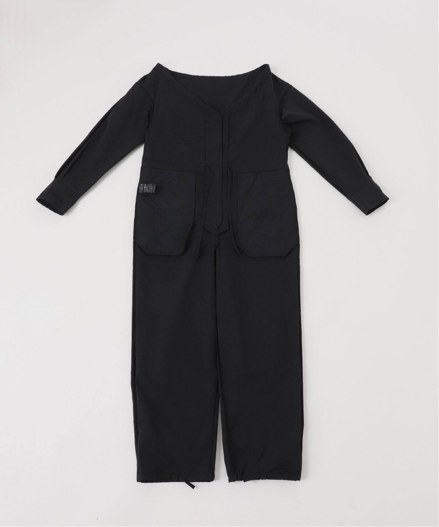 追加》ドローストリング オールインワン（つなぎ／オールインワン  