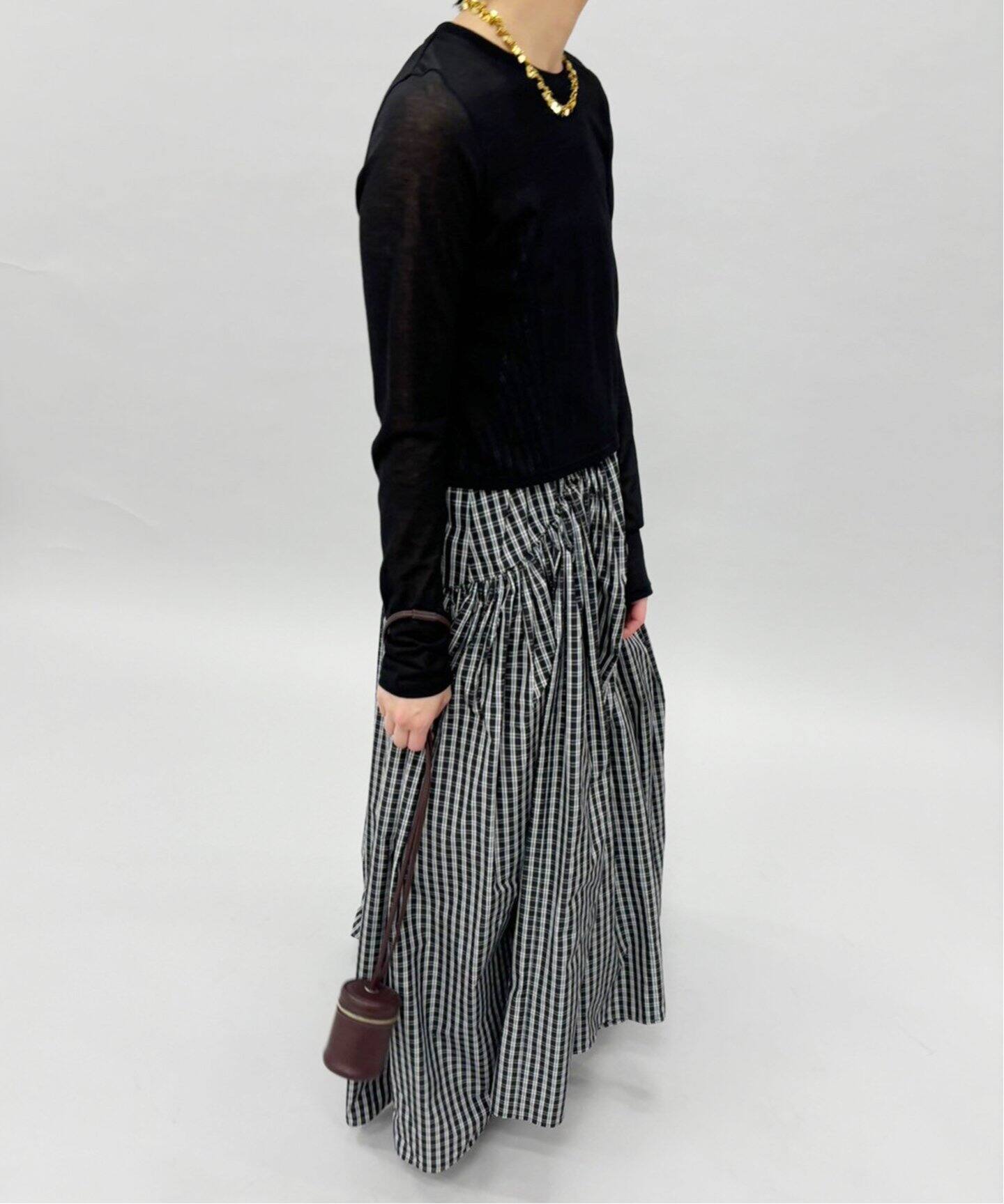 追加2》NEW ギャザー キャミソールドレス（ワンピース）｜EDIT.FOR  