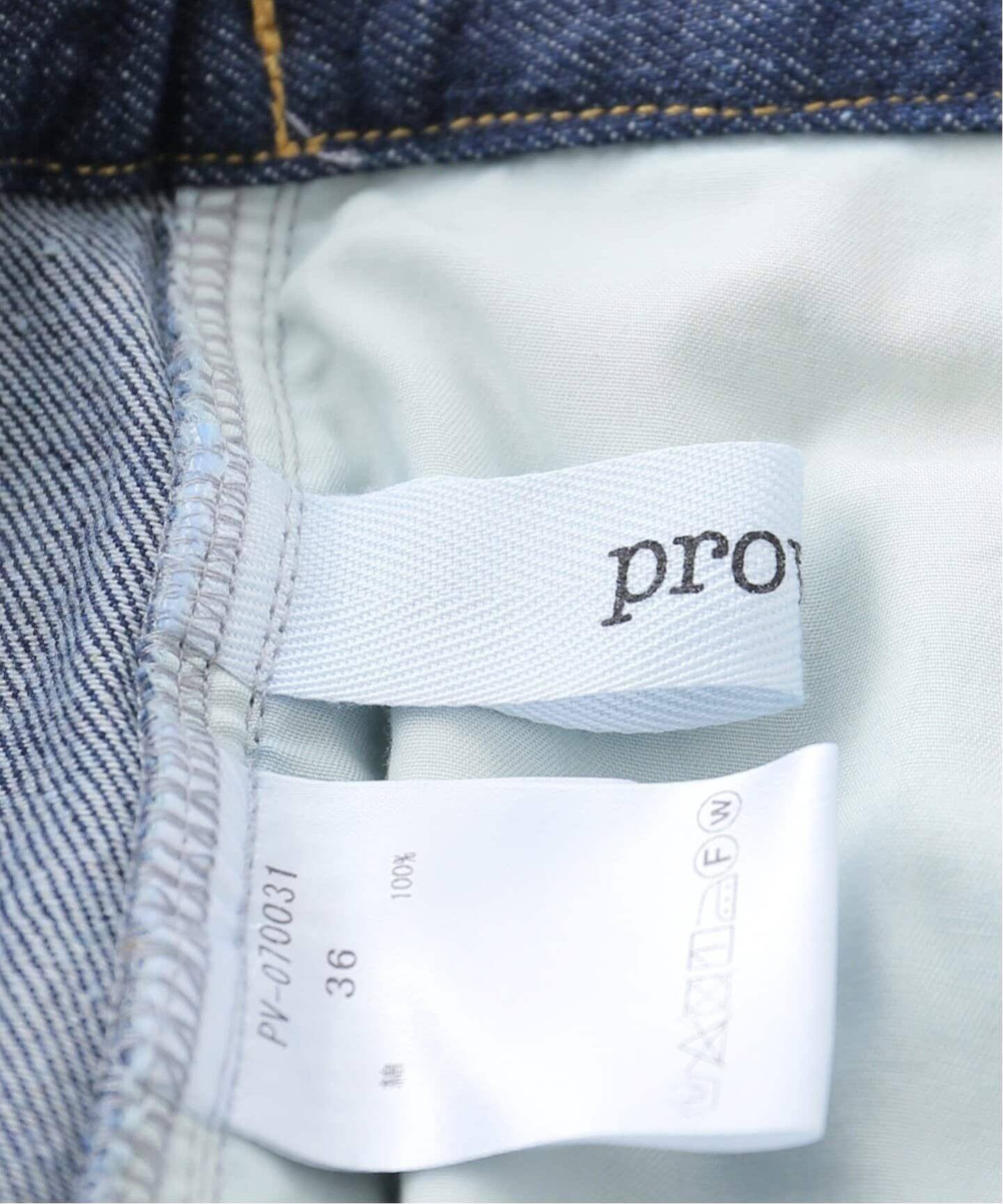 完売品 EDIT.FOR LULU provoke 36 デニムコンビネゾン 追加》【PROVOKE/プロヴォーク】denim combinaison（つなぎ