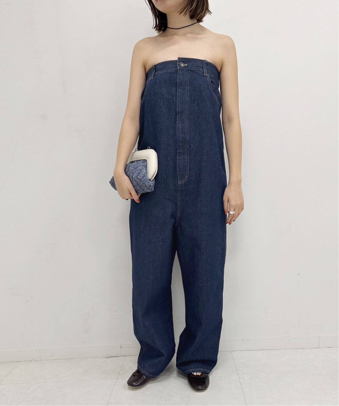 EDIT.FOR LULU denim combinaison