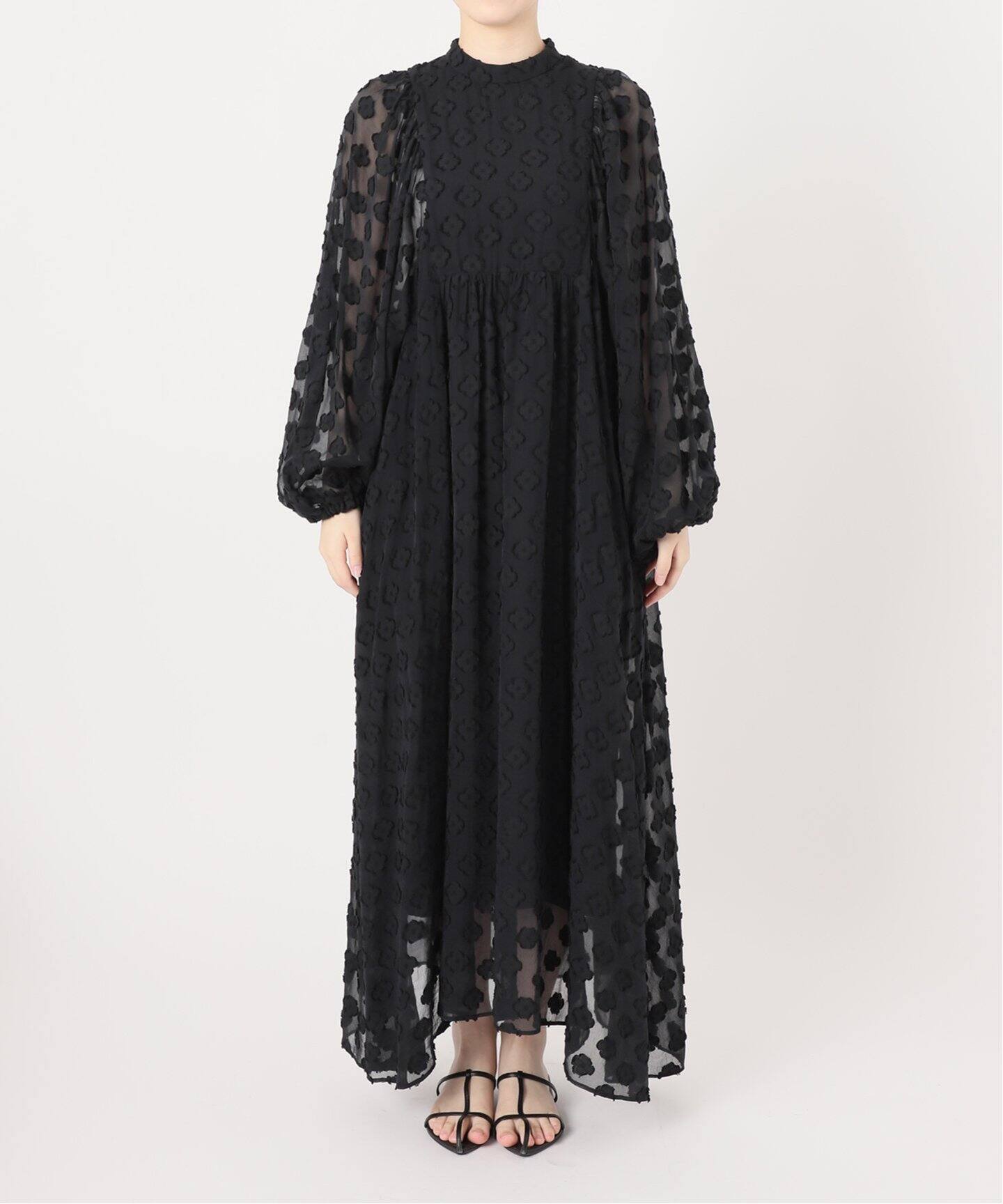 追加》フラワージャガードボザムドレス（ワンピース）｜IENA（イエナ  