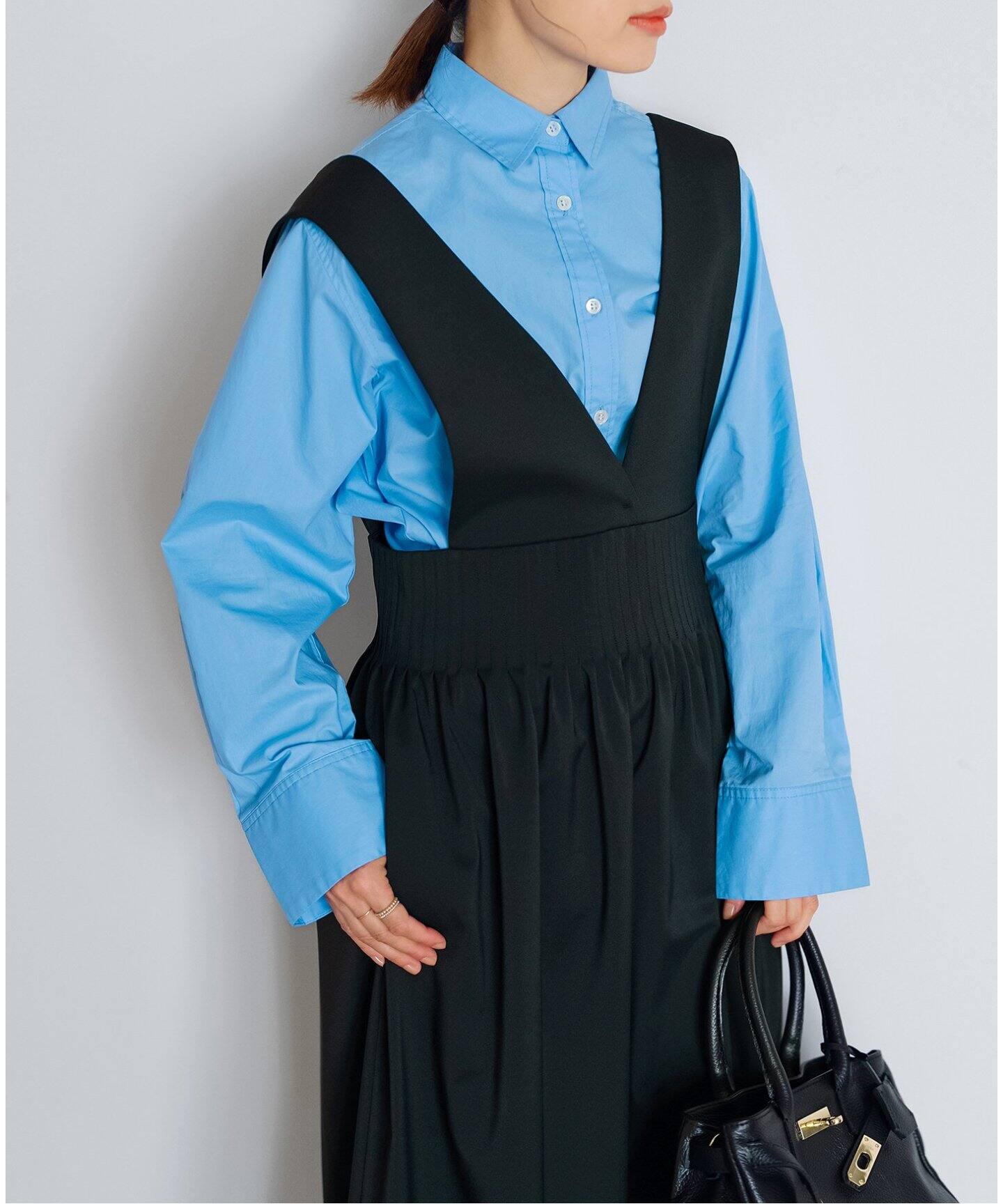 タックフレアージャンパースカート（ワンピース）｜IENA（イエナ）の  