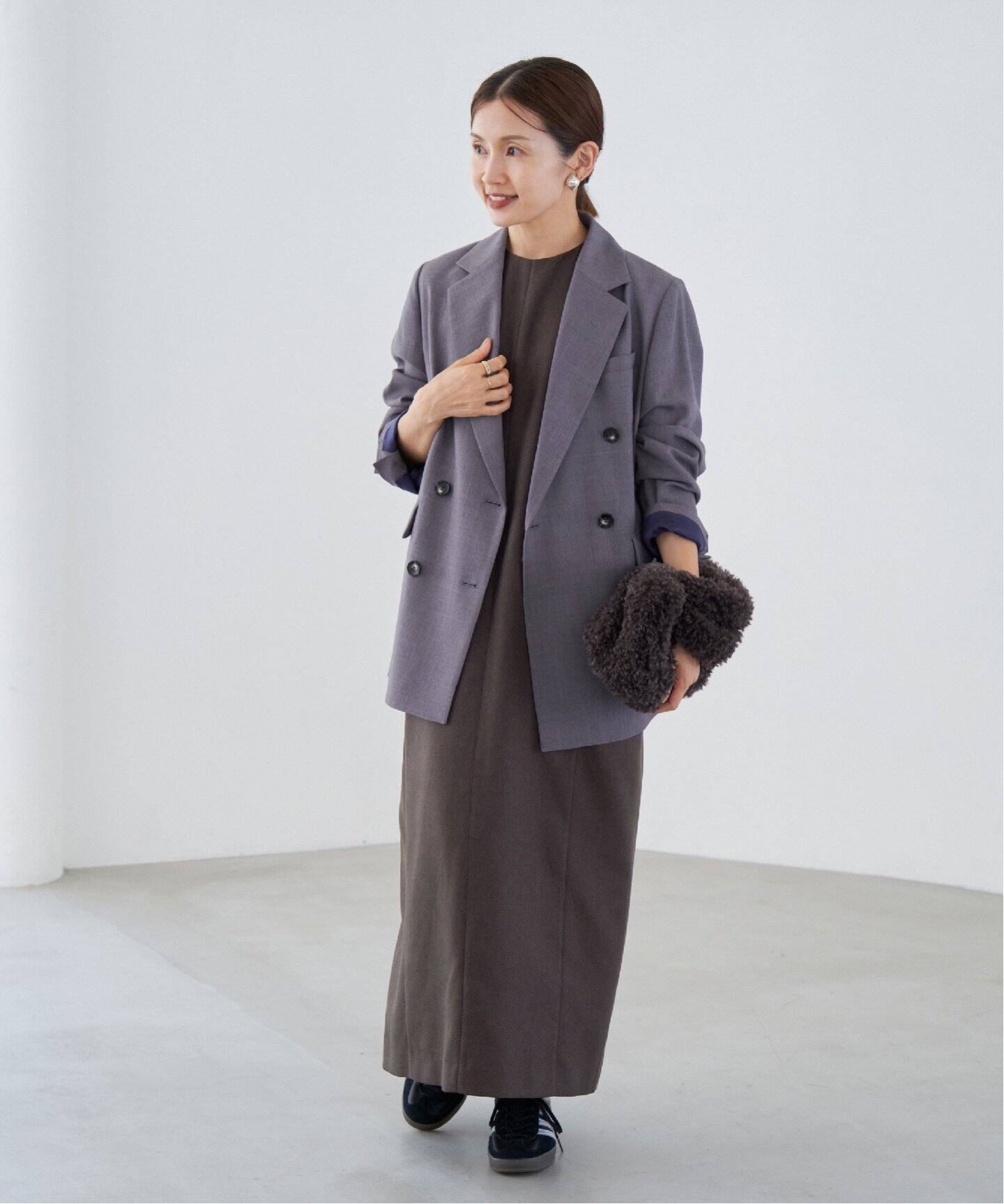 ブライトスラブ Iライン ワンピース（ワンピース）｜IENA（イエナ）の  