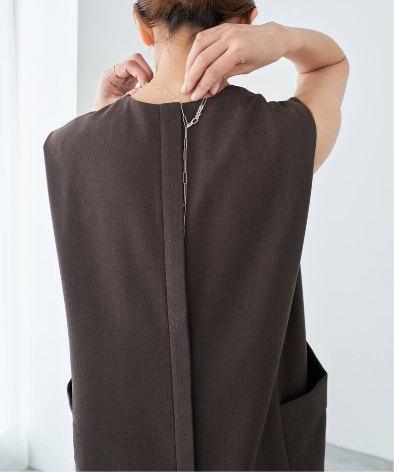 ブライトスラブ Iライン ワンピース（ワンピース）｜IENA（イエナ）の  