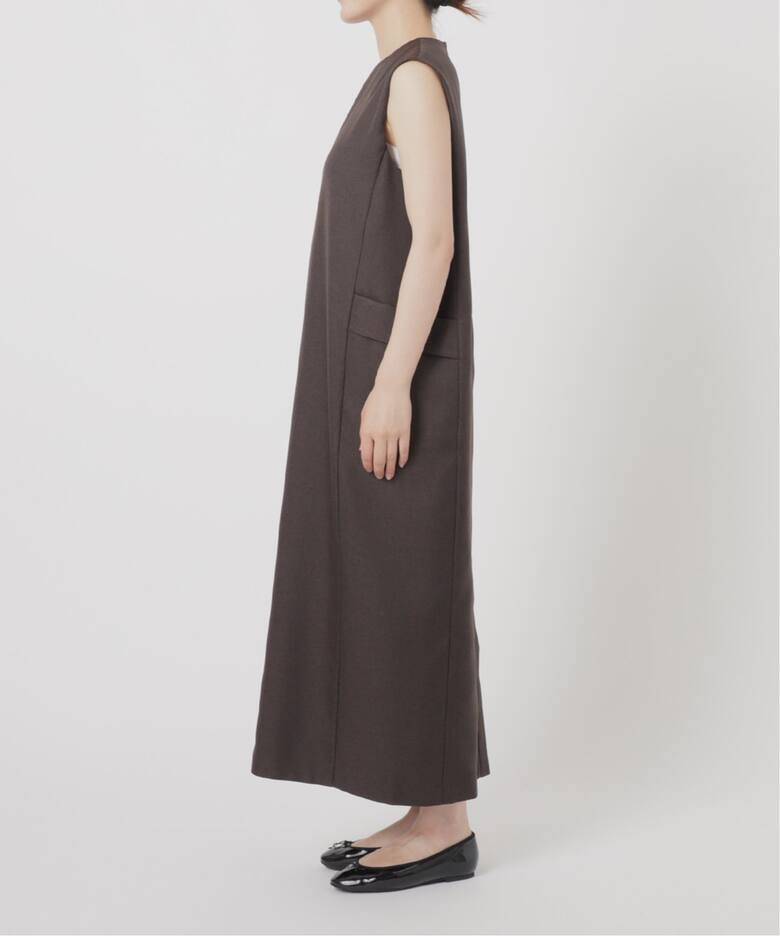 ブライトスラブ Iライン ワンピース（ワンピース）｜IENA（イエナ）の  