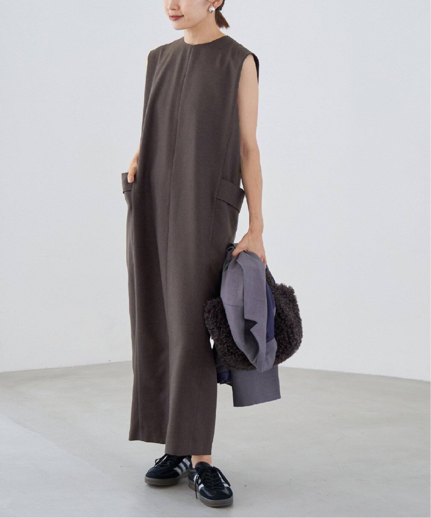 ブライトスラブ Iライン ワンピース（ワンピース）｜IENA（イエナ）の  