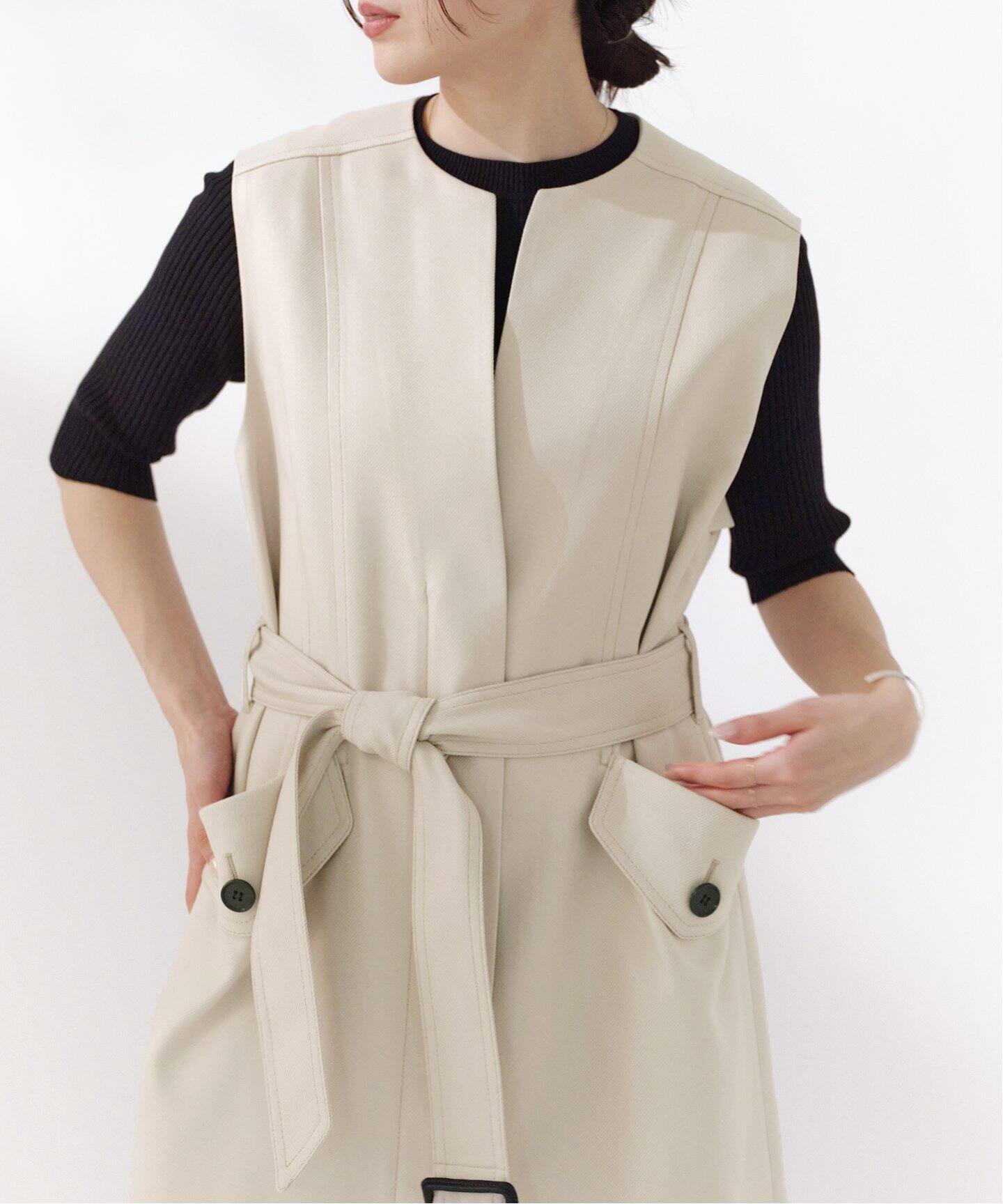 ブライトカルゼ2WAYワンピース（ワンピース）｜IENA（イエナ）の通販  